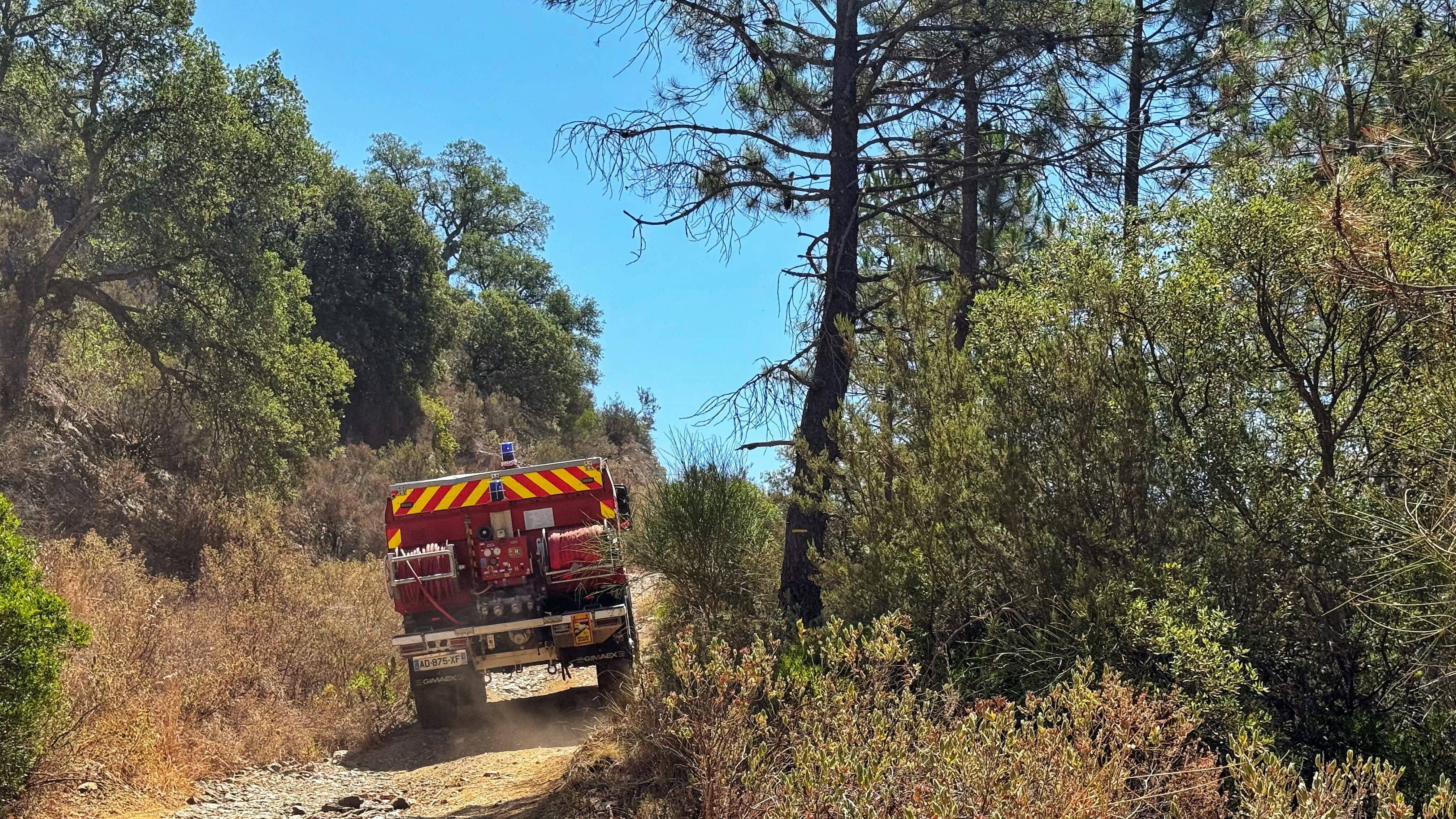Un incendie rapidement maîtrisé par les sapeurs-pompiers à Bagnols-en-Forêt