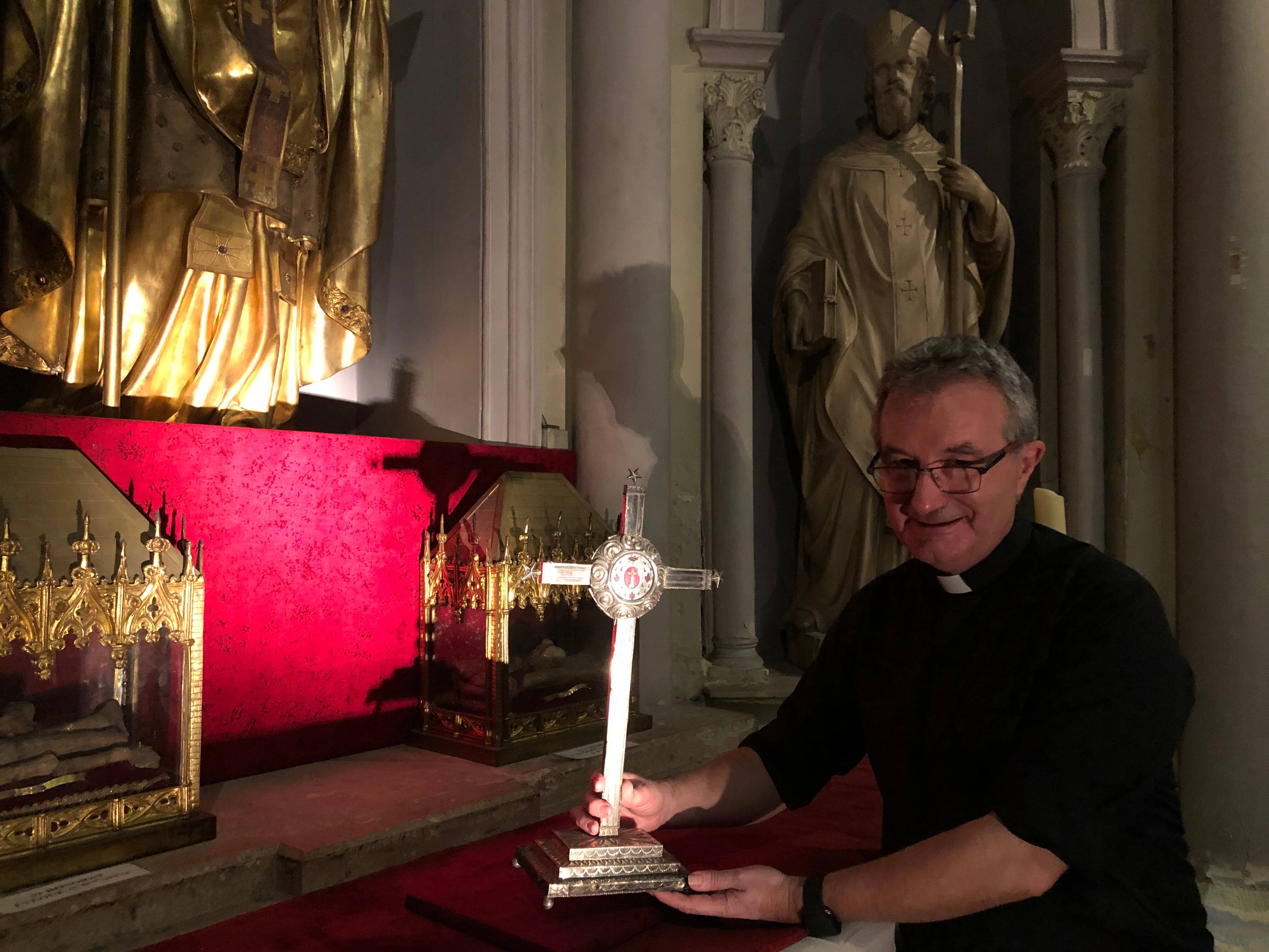 Bien plus qu'un simple petit bout de bois: une relique de la croix de Jésus exposée à la cathédrale de Toulon jusqu'à la fin de l'année