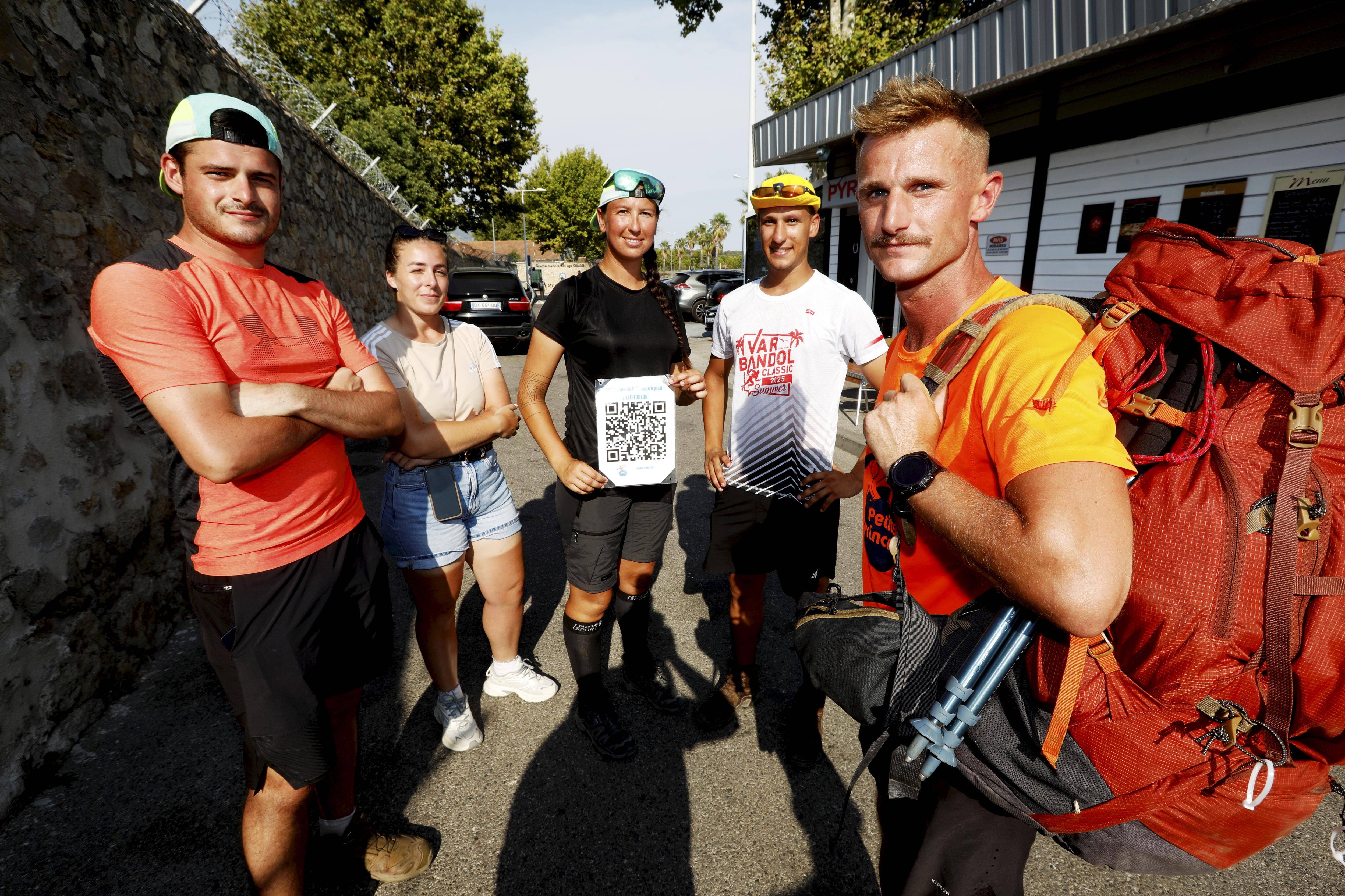 "Une incroyable aventure humaine": ce Toulonnais a traversé la France à pied pour les enfants malades