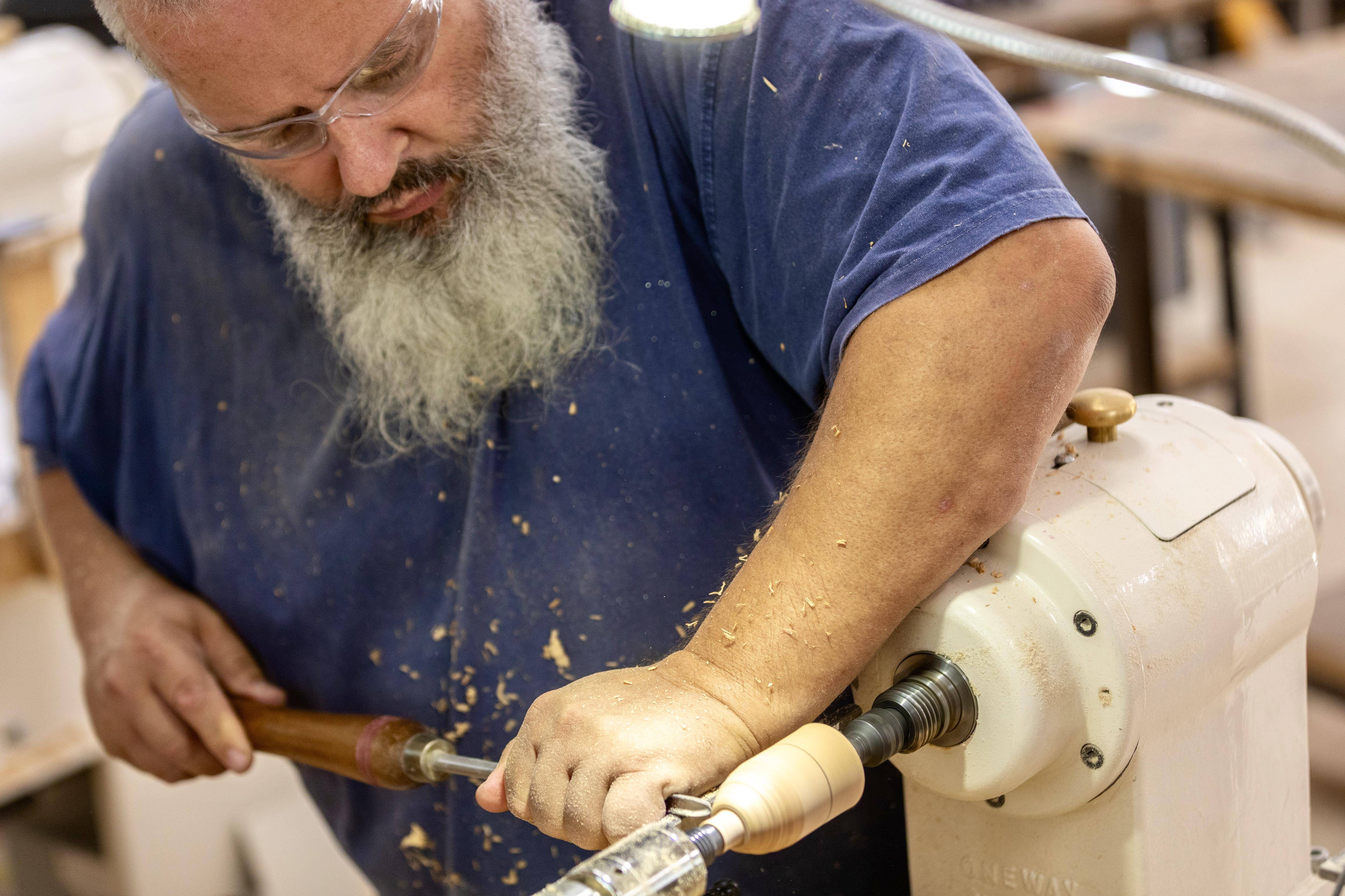 On a testé pour vous les journées découvertes de l'école de tournage sur bois d'Aiguines