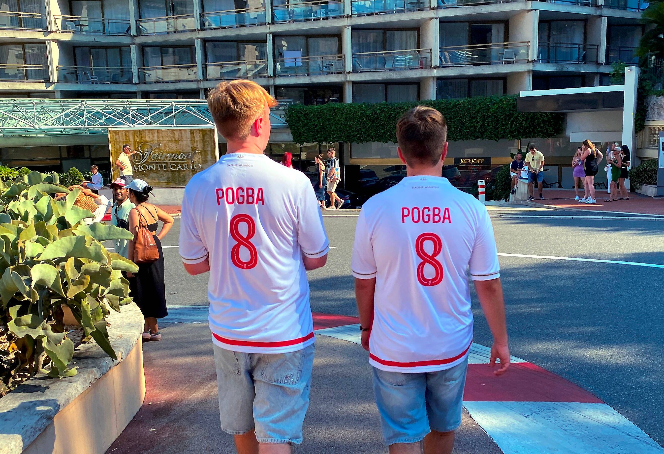 "C'est une obligation d'avoir le nom de Pogba dans le dos": le maillot de l'AS Monaco, nouvelle star de la Principauté