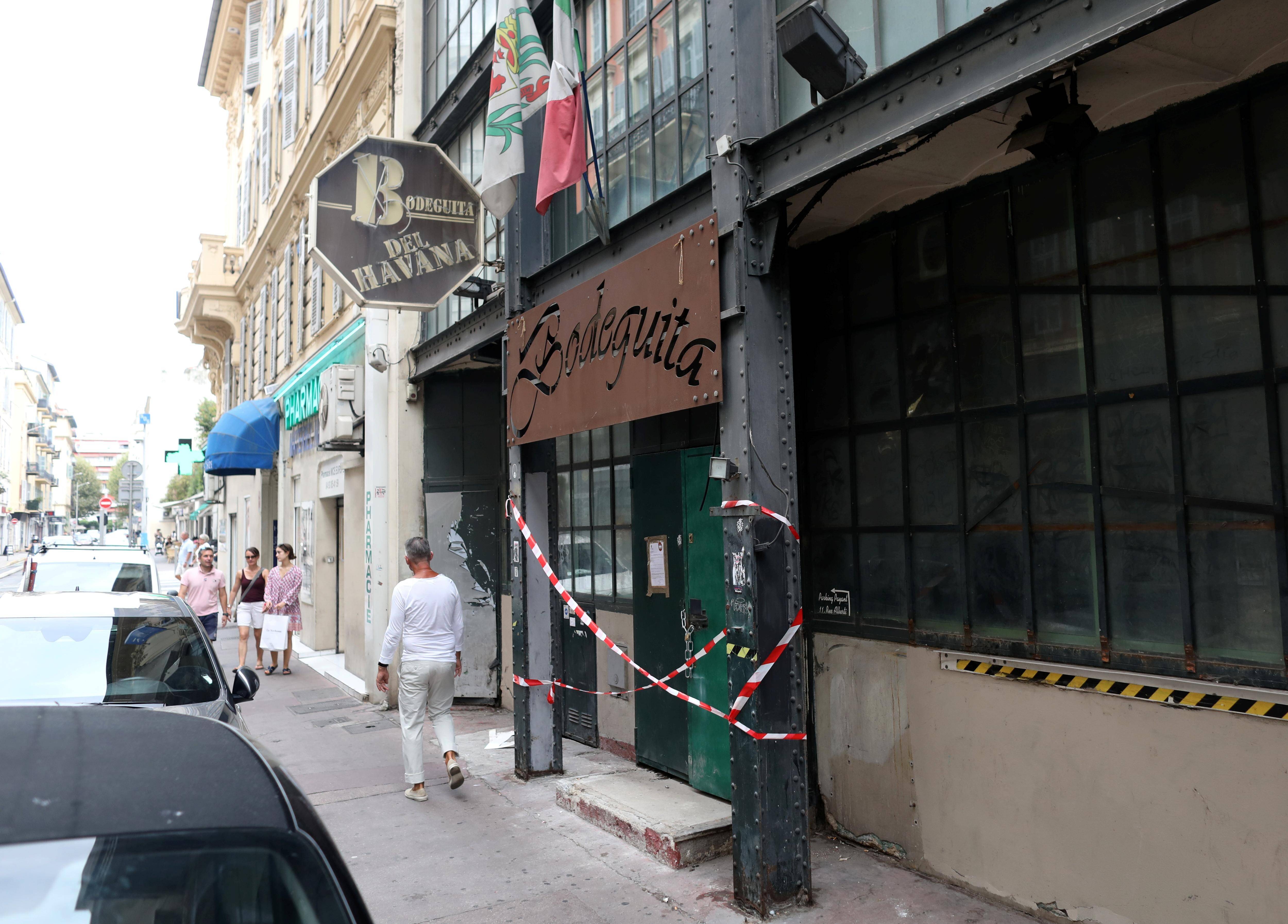 Une partie du plancher s'effondre, ce chantier dans le centre-ville de Nice est à l'arrêt