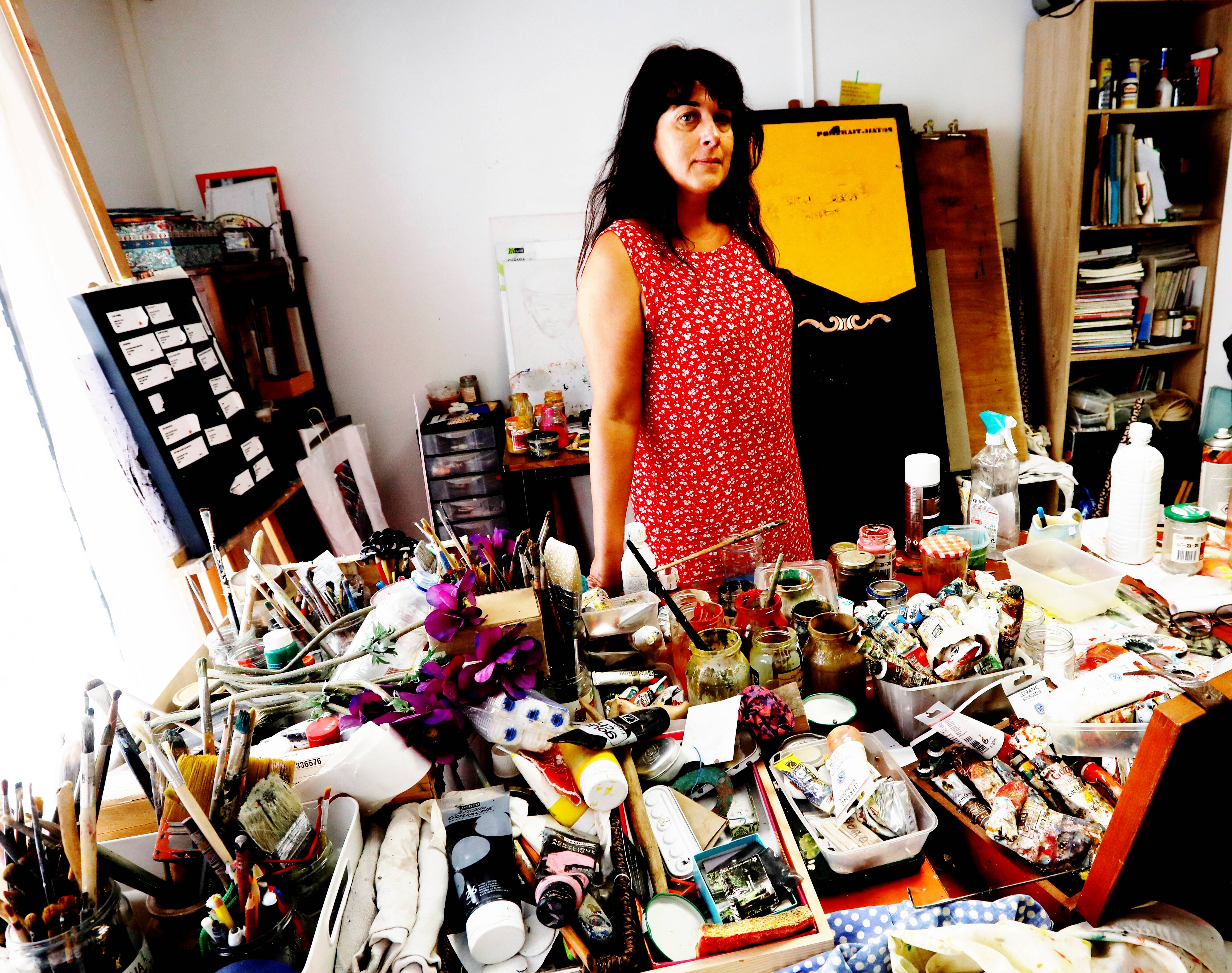 Cette artiste seynoise va performer au Louvre avec son "portrait-maton"