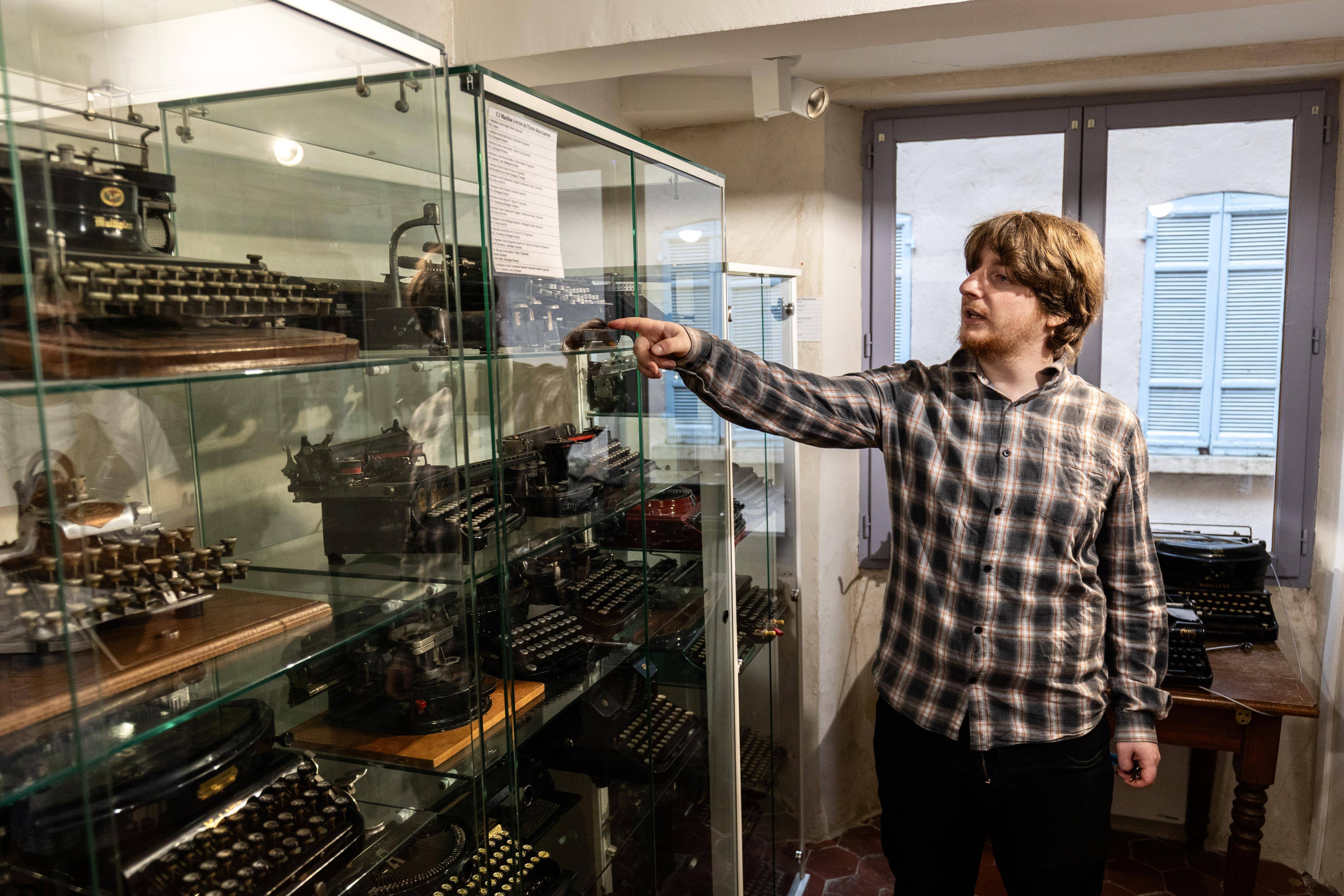Pourquoi le musée des machines à écrire est en pause à Bargemon
