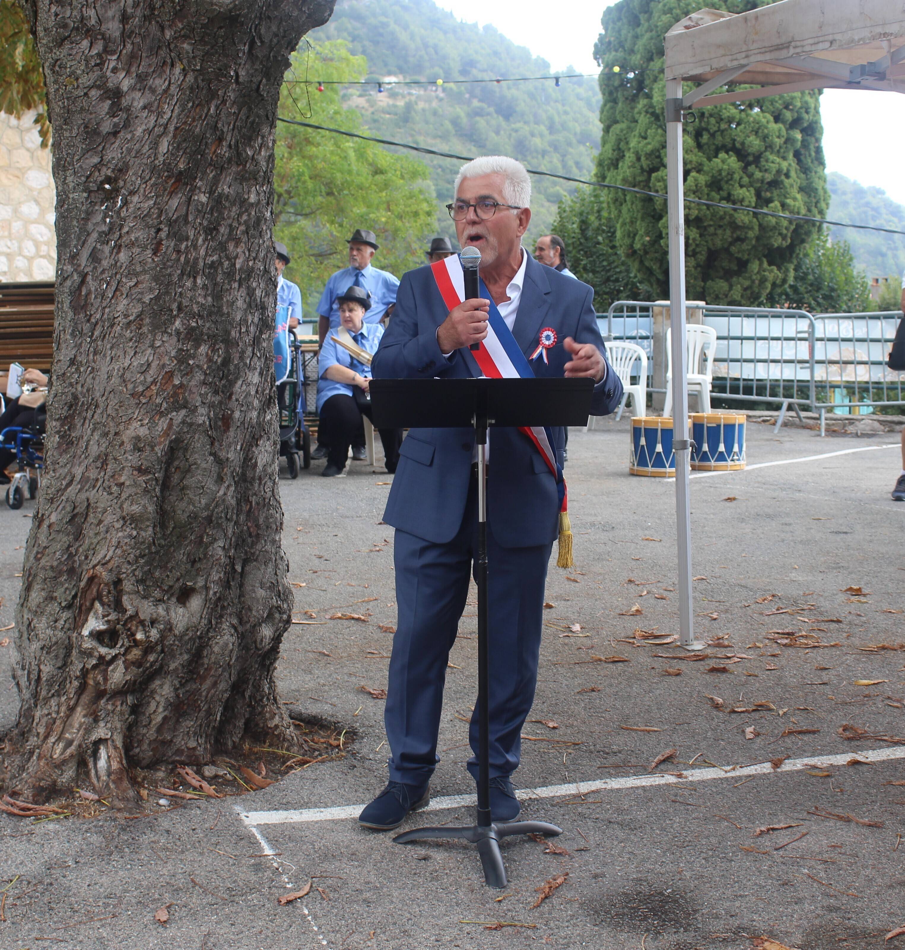A Gorbio, le maire Fabrice Pastor a annoncé sa candidature pour les élections municipales de 2026 ce dimanche