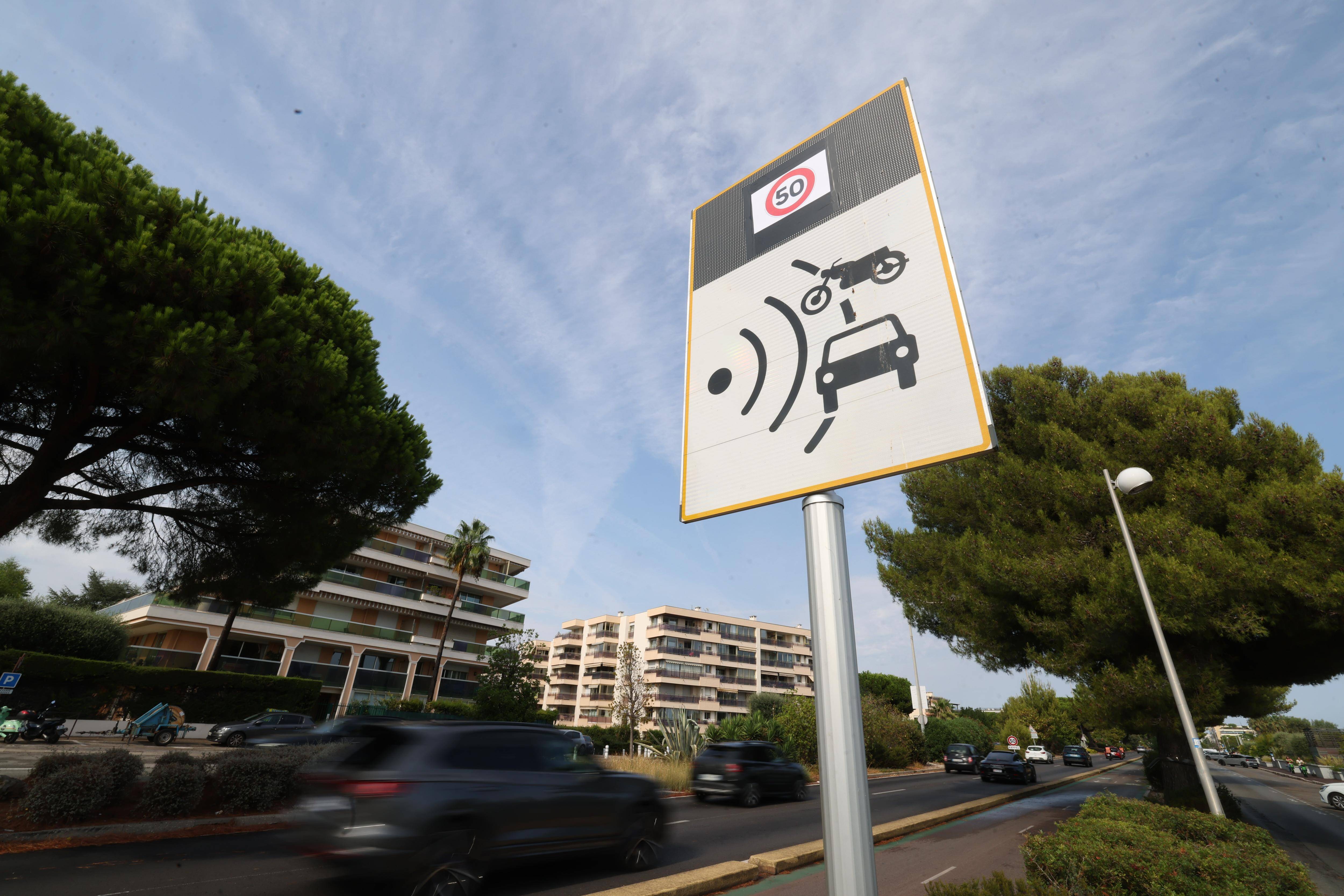 Les amendes pleuvent avec le passage du radar de 70 à 50 km/h sur la route du bord de mer entre Nice et Cagnes-sur-Mer