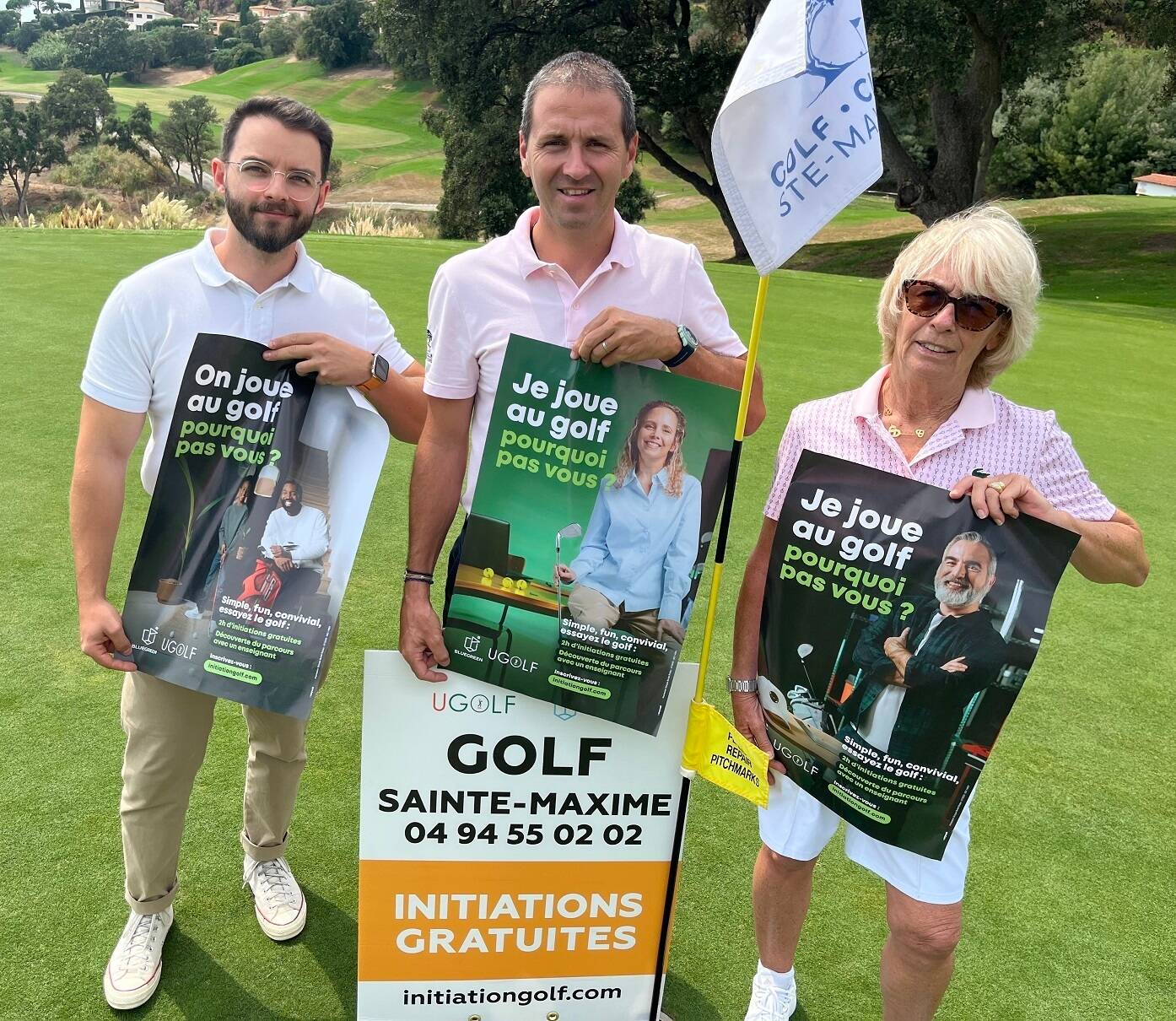Quand vocation rime avec initiation golf Blue Green de Sainte-Maxime