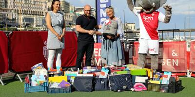 L'AS Monaco et les Enfants de Frankie s'associent pour récolter des fournitures scolaires