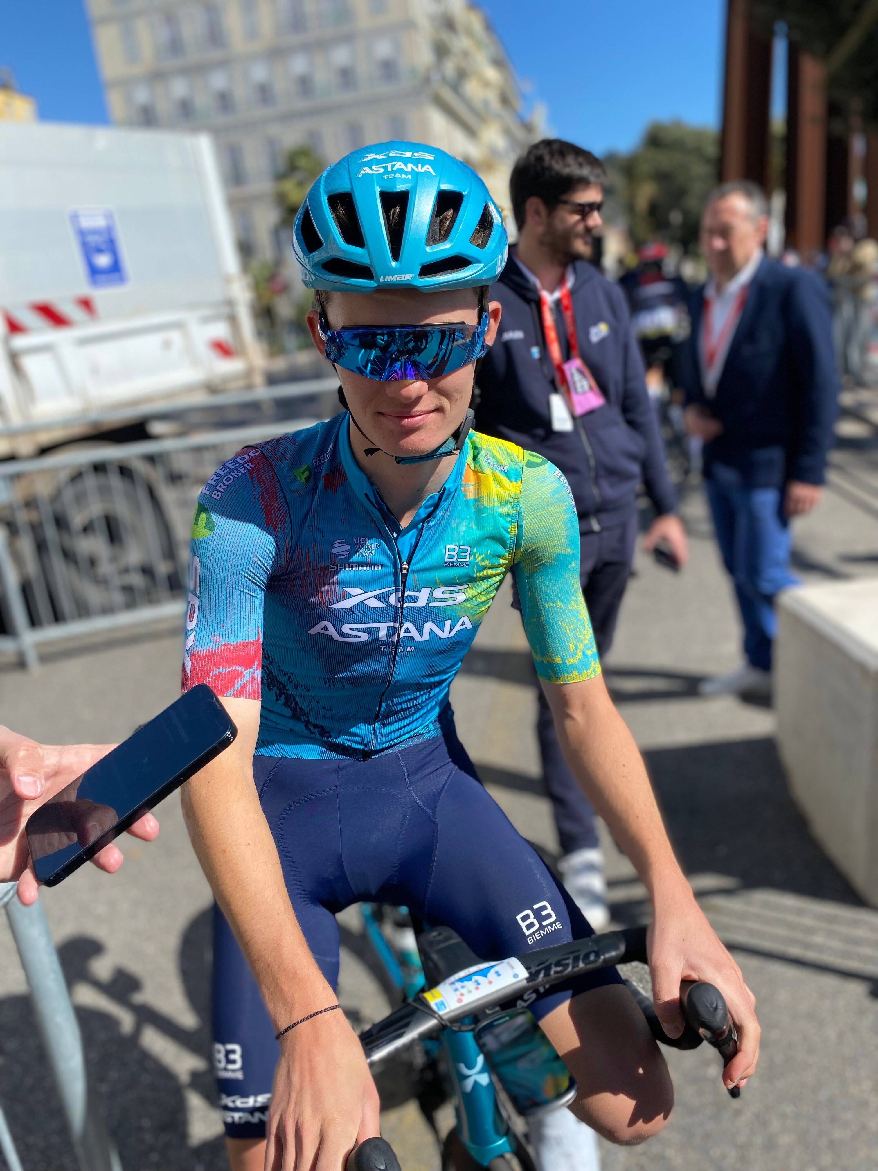 Formé à Monaco, Nicolas Vinokourov trace son chemin sur la Vuelta