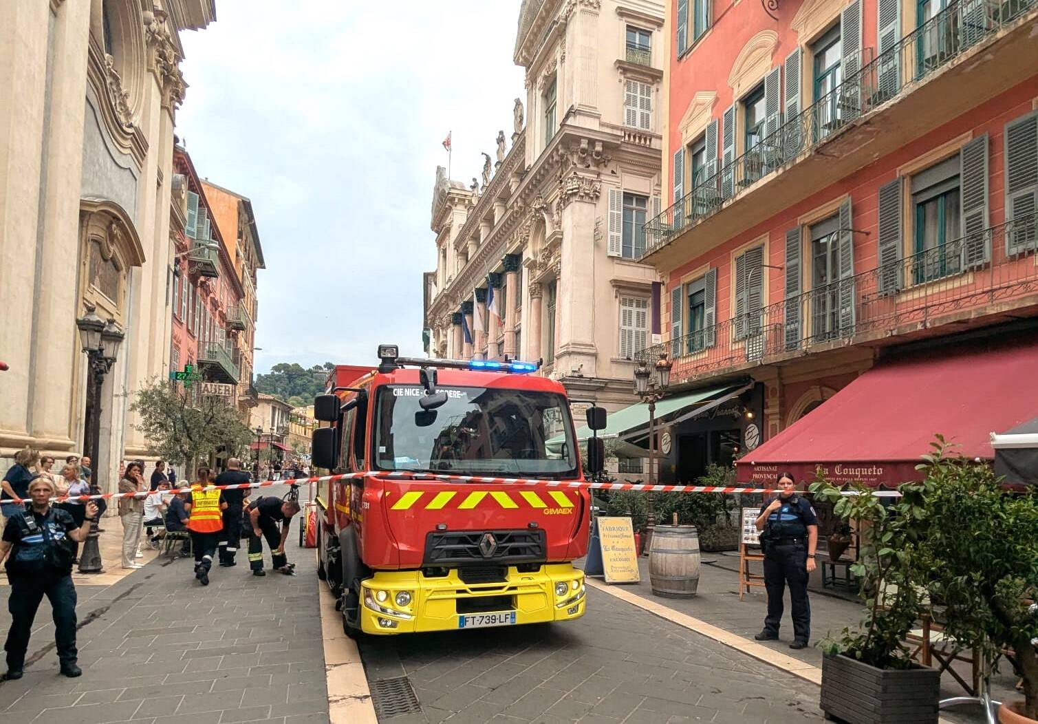 Un feu de four se déclare dans une boulangerie du Vieux-Nice : neuf personnes incommodées par les fumées