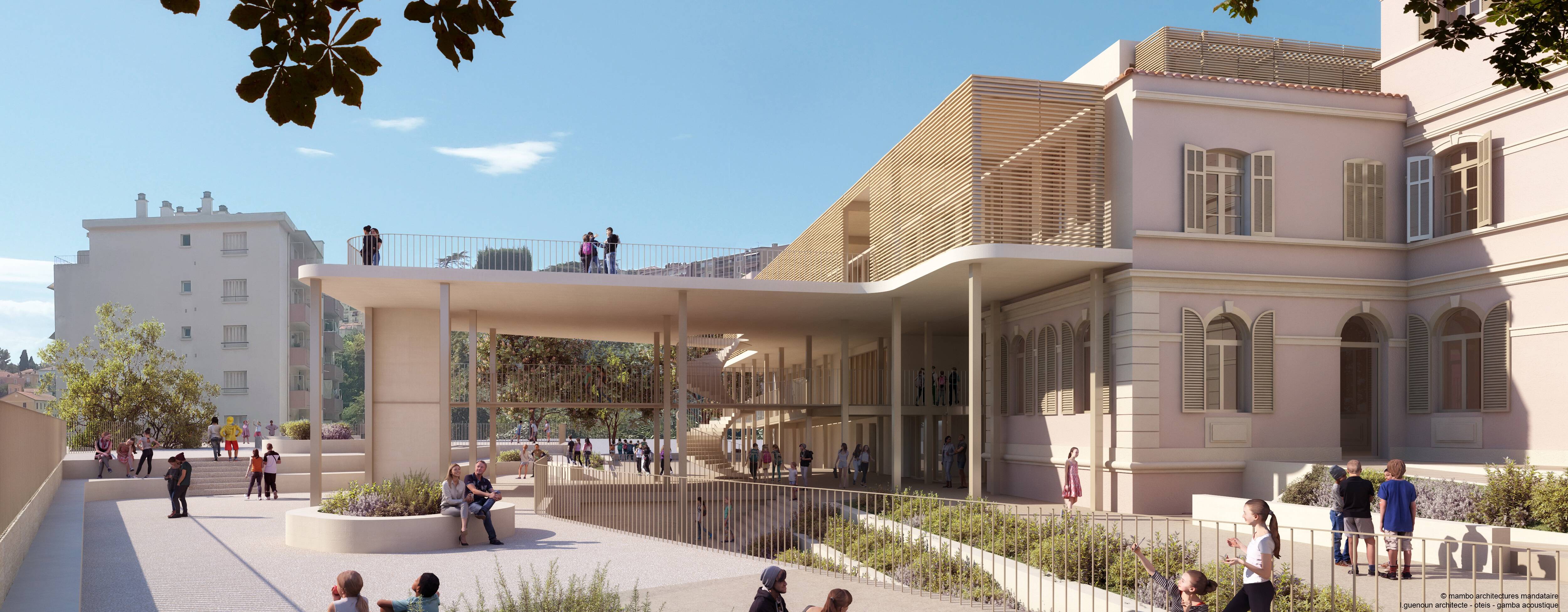 Les travaux vont durer jusqu'en 2030: à Grasse, voici comment le collège Carnot va se transformer