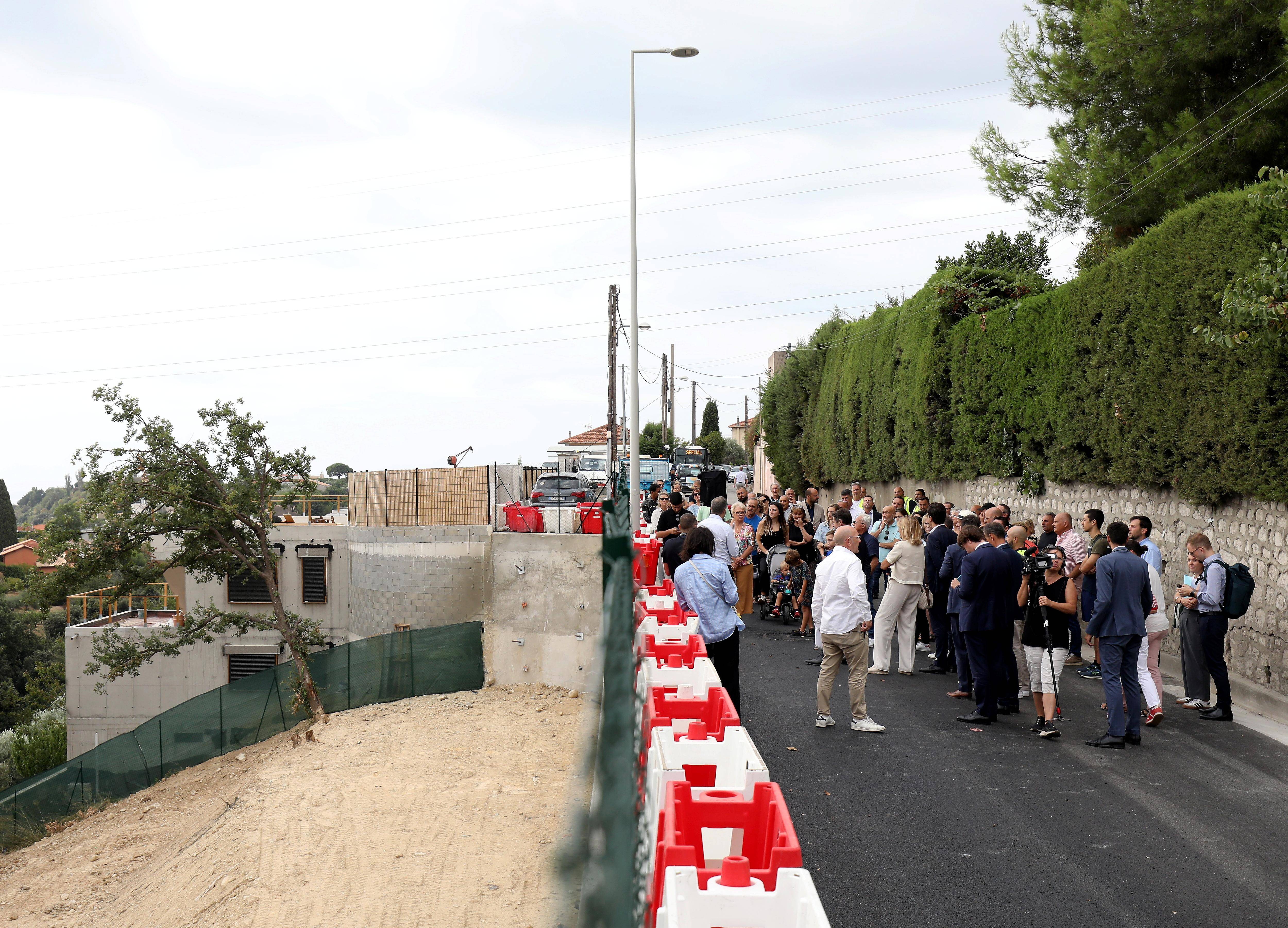Après un an et demi de fermeture, l'avenue Durandy a rouvert ce jeudi à Nice