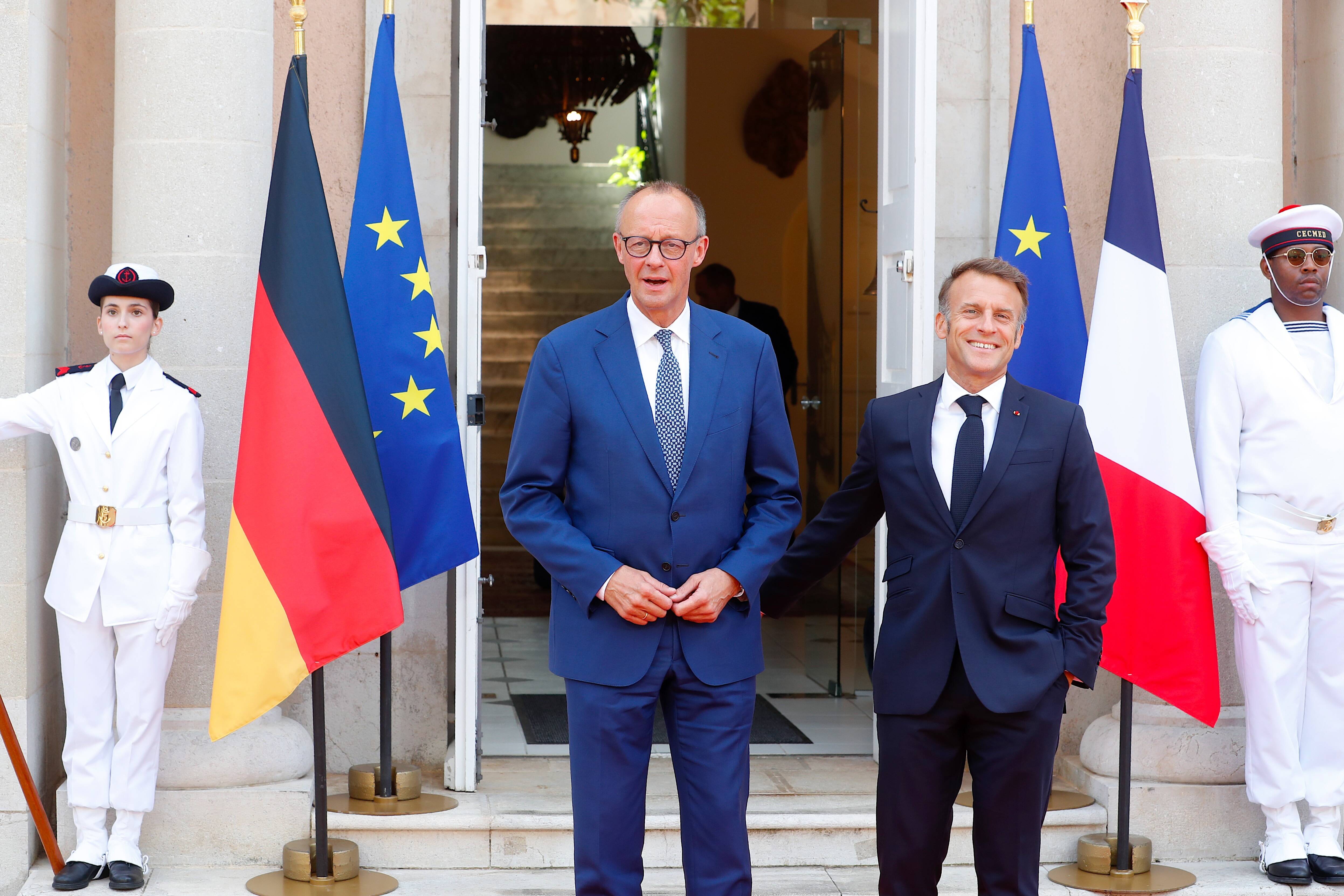 Réunis à Toulon, Emmanuel Macron et le chancelier allemand Friedrich Merz veulent lancer une nouvelle dynamique franco-allemande