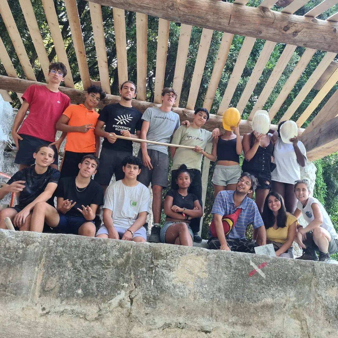 Vestige du patrimoine rural, un lavoir restauré par des jeunes à Saint-Cézaire-sur-Siagne