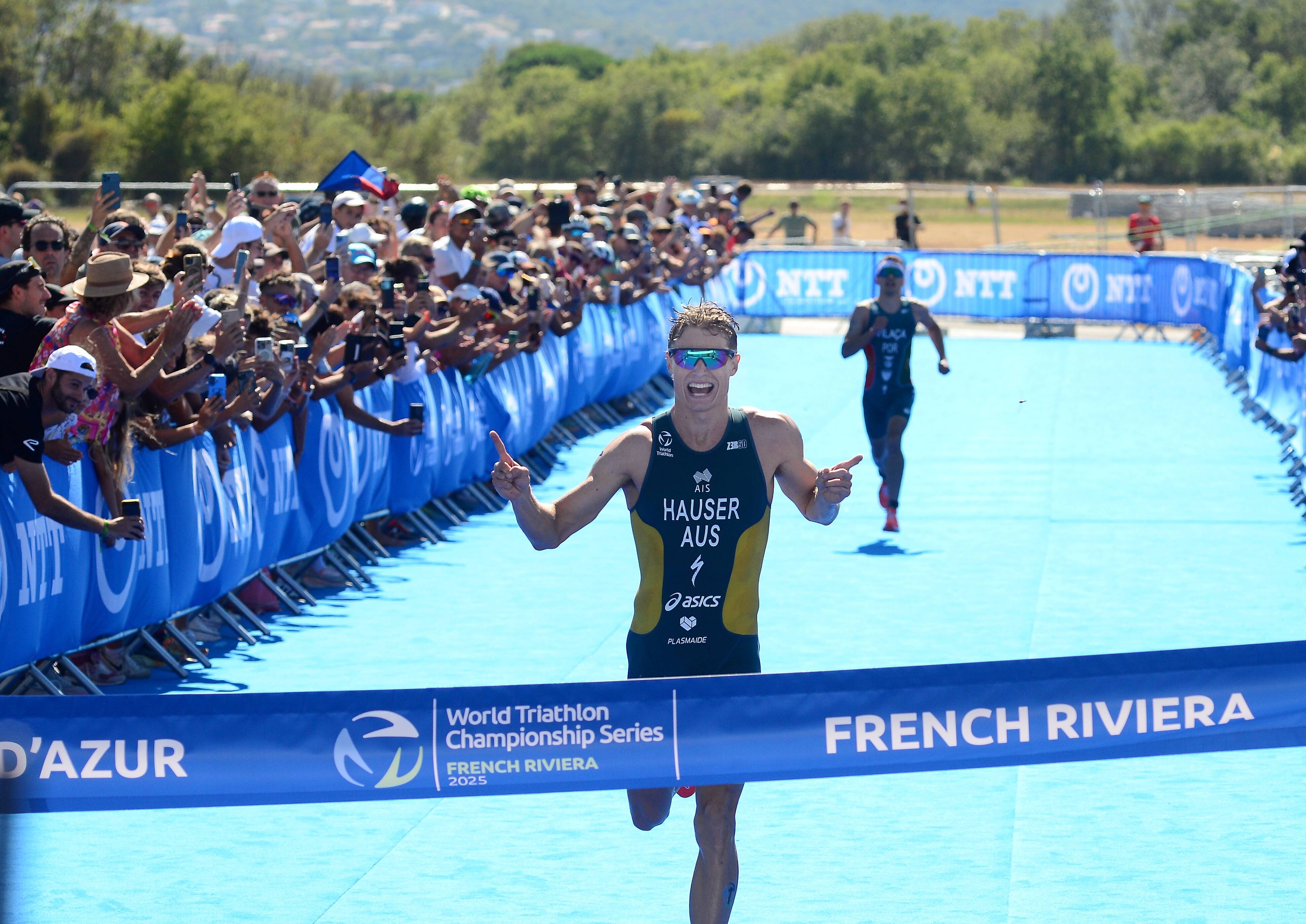 Triathlon de Saint-Raphaël: victoire de l'Australien Hauser, les Français hors du podium