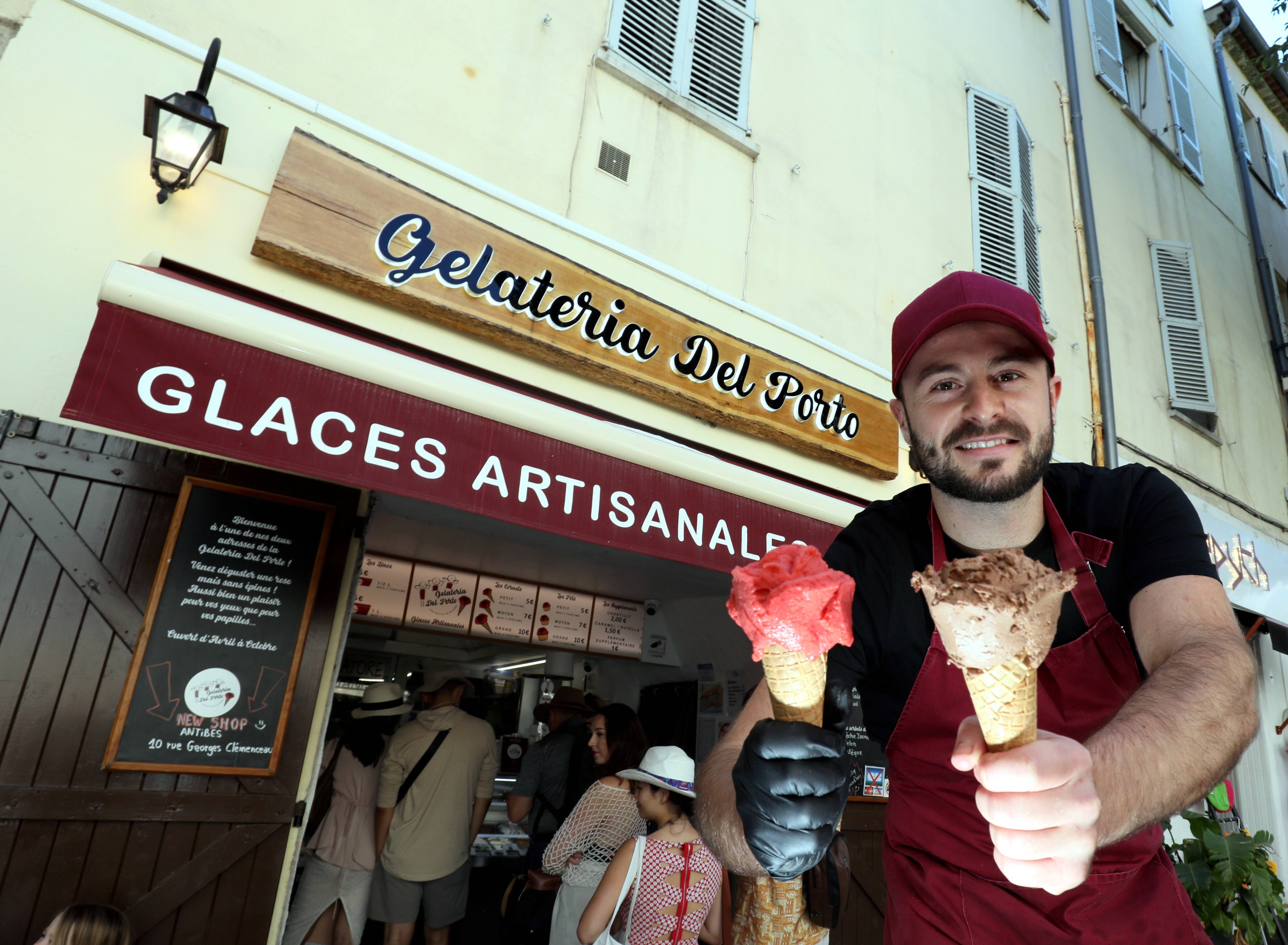Dubaï chocolat, Bueno, pistache, Oreo... Voici vos parfums préférés chez les glaciers d'Antibes et Cannes cet été