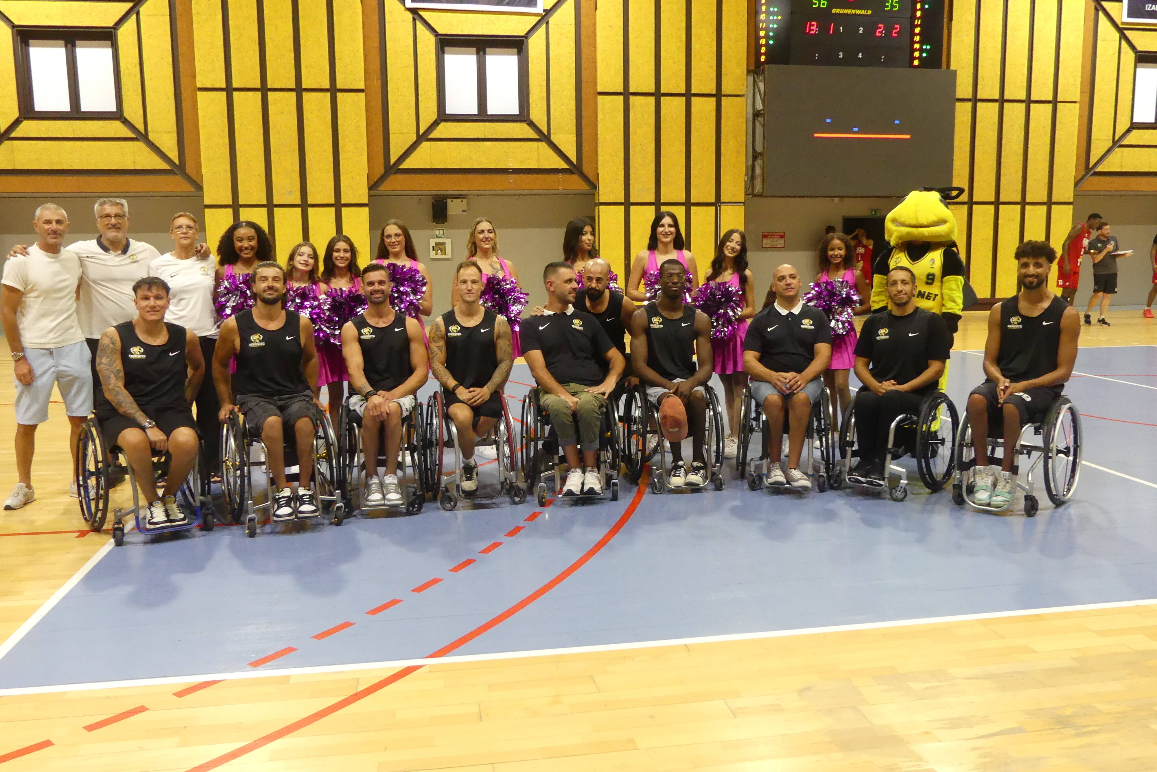 Peu de mouvements, une saison qui commence tard, l'envie de décrocher un titre... le coach des Hornets, le club handibasket du Cannet, se confie