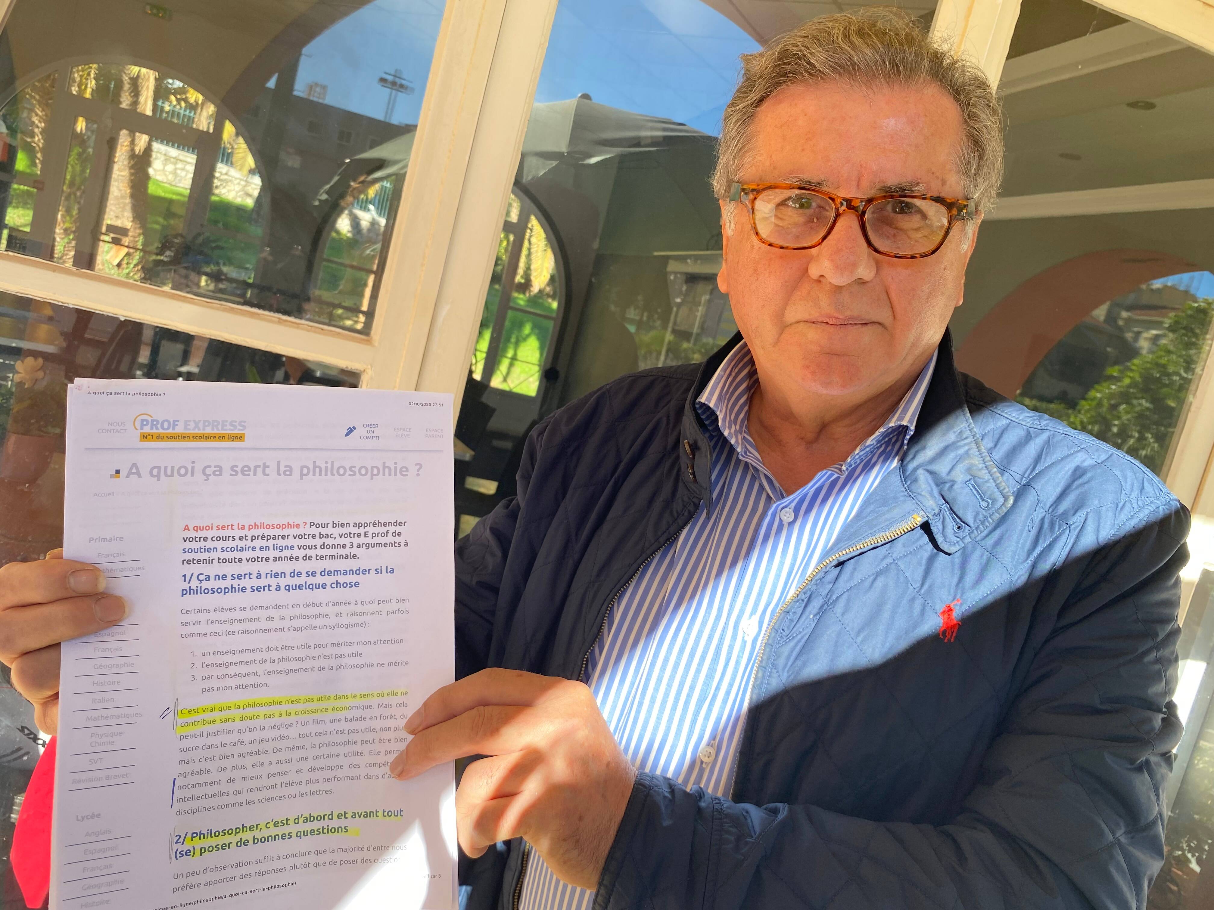 Les Cafés Philo ne seront pas suspendus à Menton