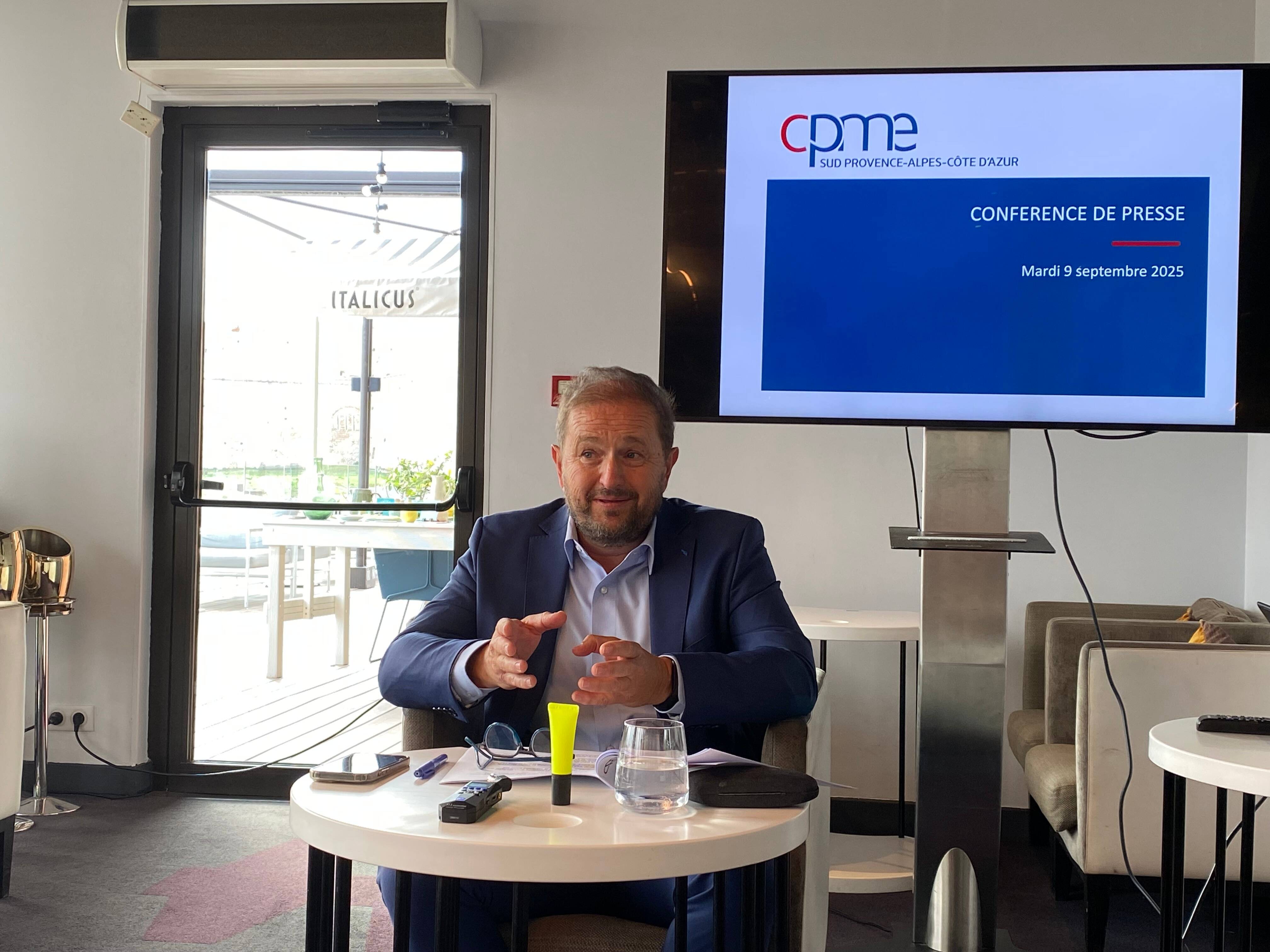 "On doit travailler dans l'intérêt de la France": la CPME Sud appelle à la formation d'un nouveau gouvernement "pro entreprises".