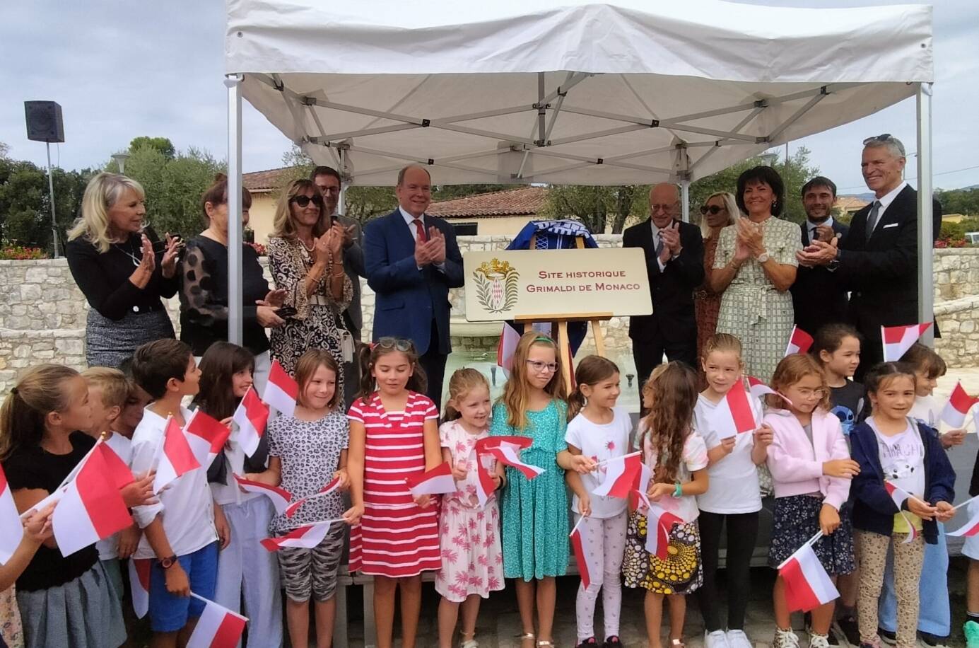 "Historique et important": le prince Albert II de Monaco à Roquefort-les-Pins pour renouveler des liens ancestraux