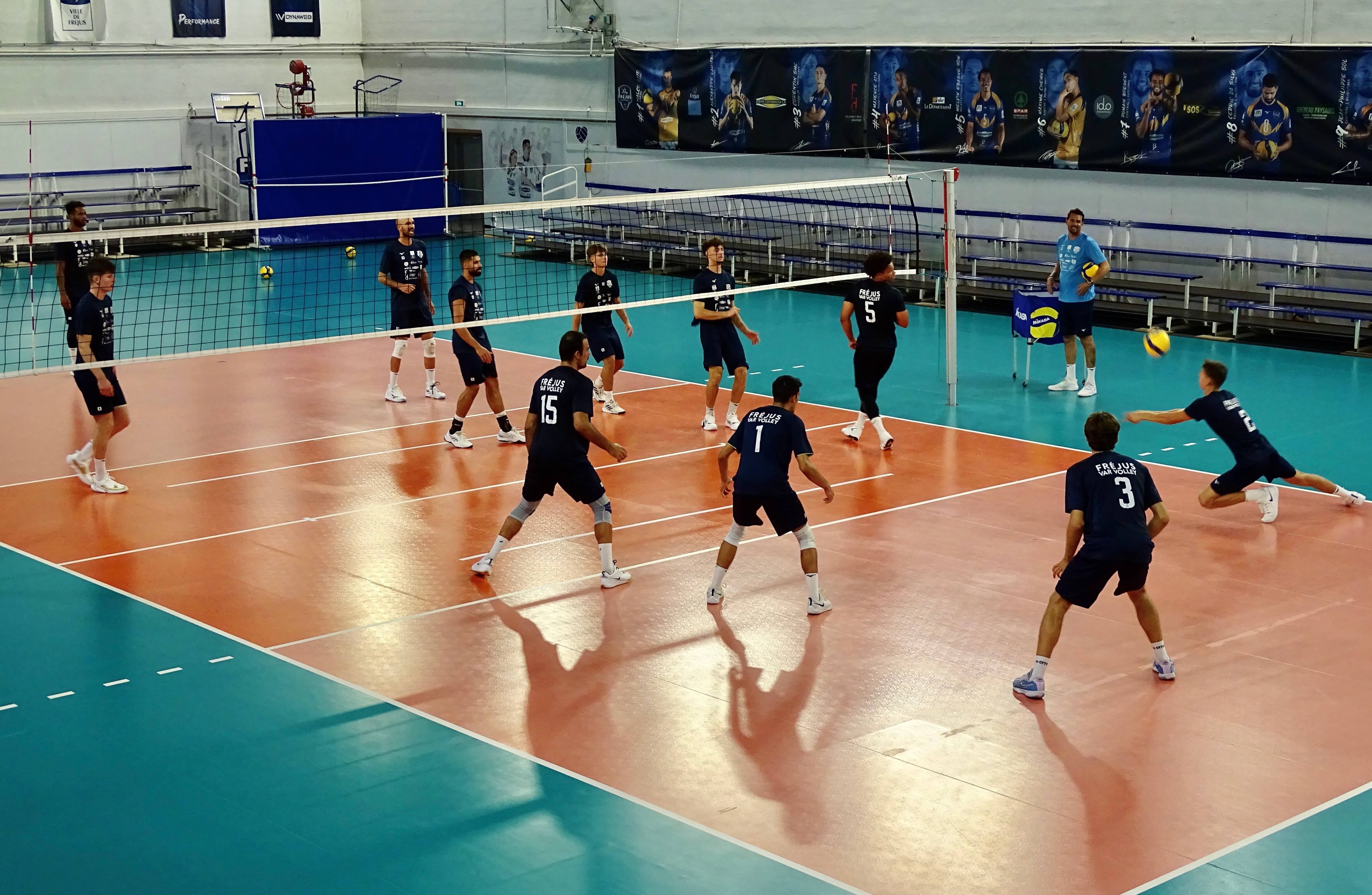 Le Fréjus Var volley a remis le bleu de chauffe pour préparer une saison marathon