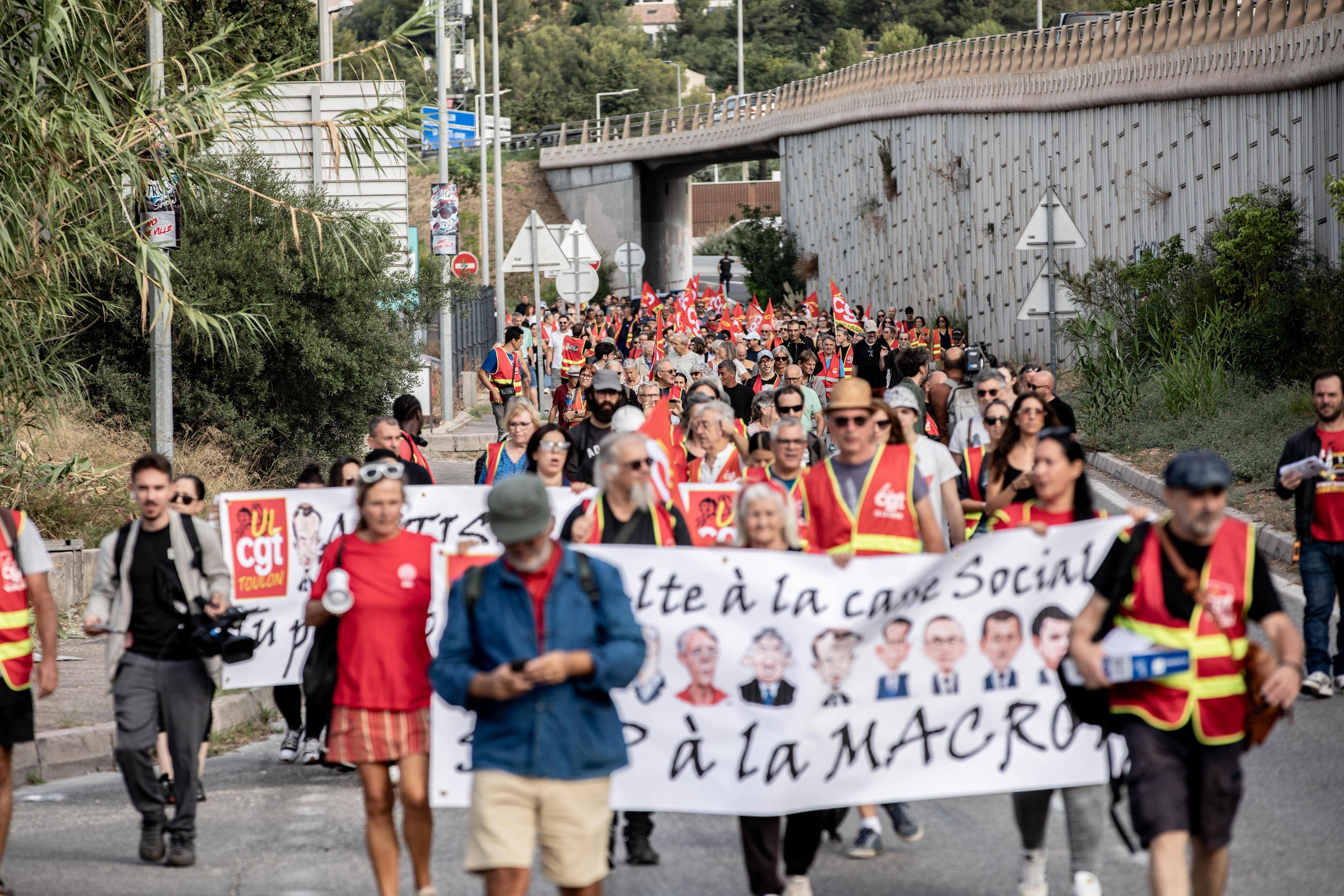 L'Avenue 83 bloquée à La Valette pour dénoncer les conditions de travail dans la grande distribution