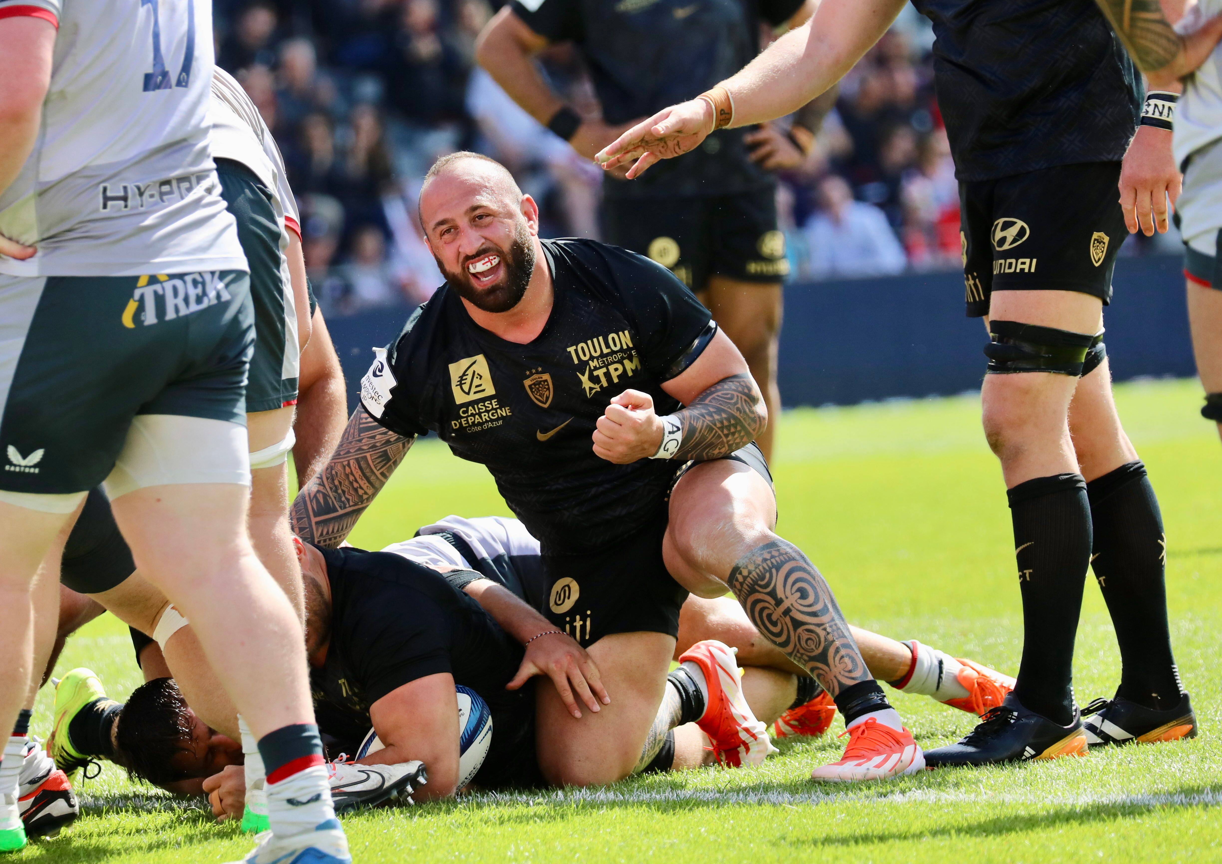 "J'ai réussi à revenir en forme pendant la préparation": le sourire retrouvé de Beka Gigashvili, pilier droit du RCT