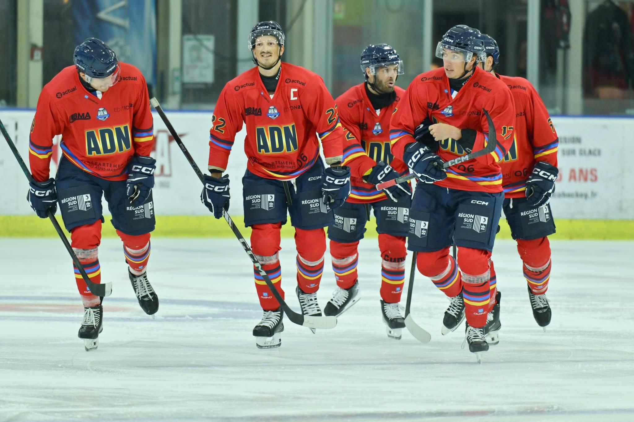 Hockey sur glace: les Aigles de Nice lancent leur saison 2025-2026 à domicile face à Chamonix