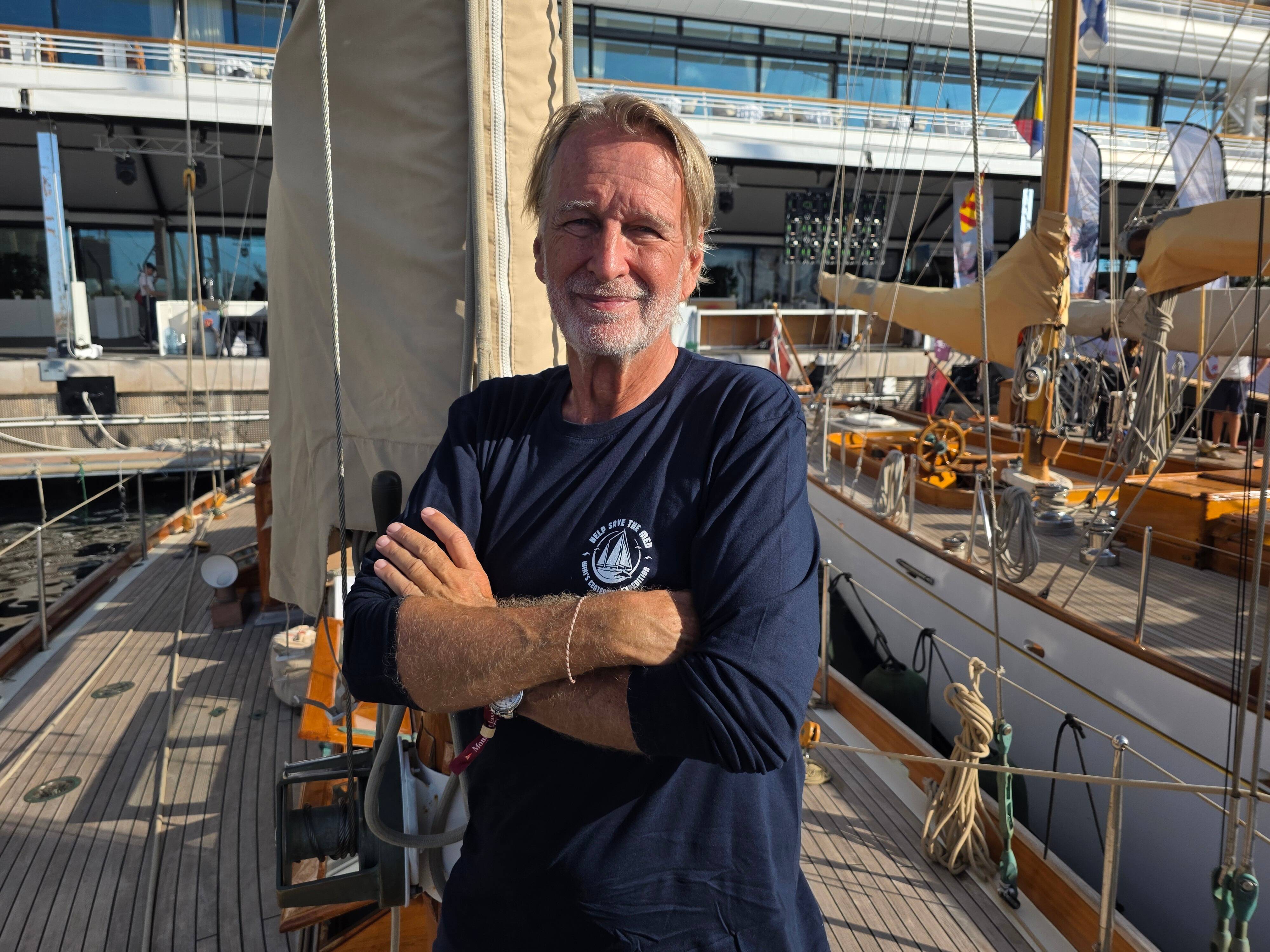 Monaco Classic Week: le navigateur américain Tom Woods va voyager pendant trois ans "sauver la Méditerranée"