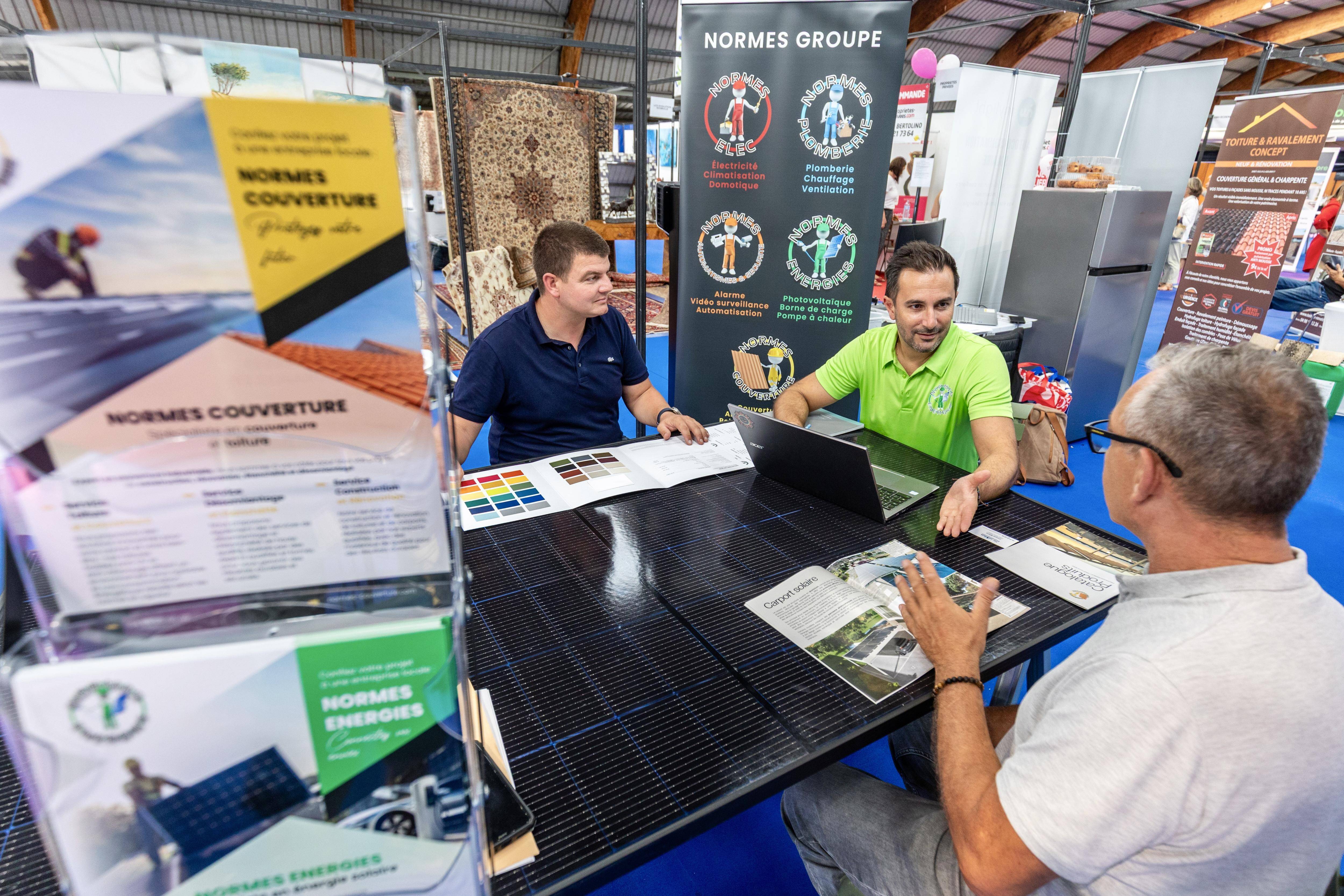 Au salon de l'habitat et de l'immobilier de Draguignan, le photovoltaïque cherche encore sa place au soleil
