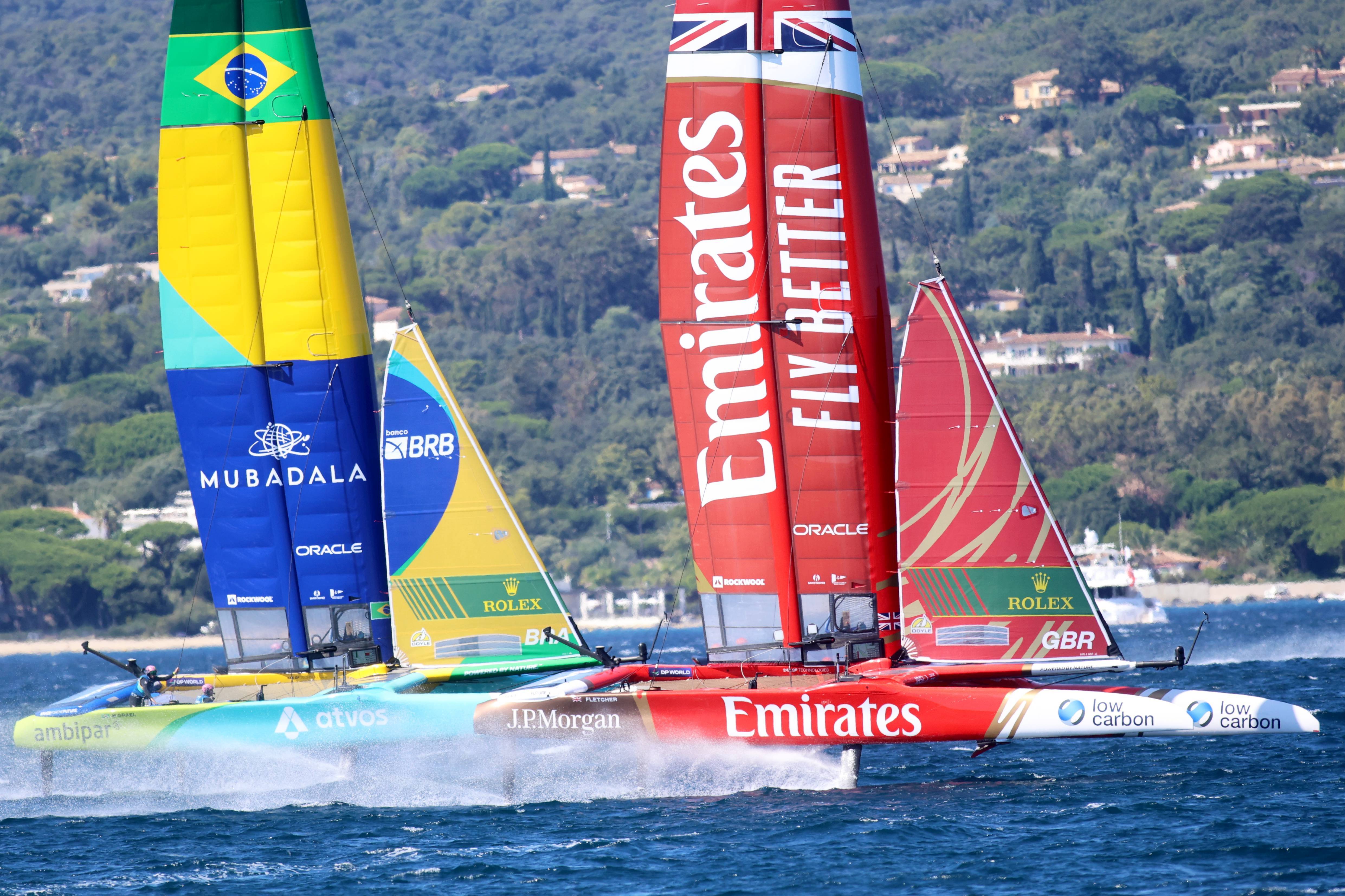 La deuxième journée du Sail GP de France à Saint-Tropez est annulée
