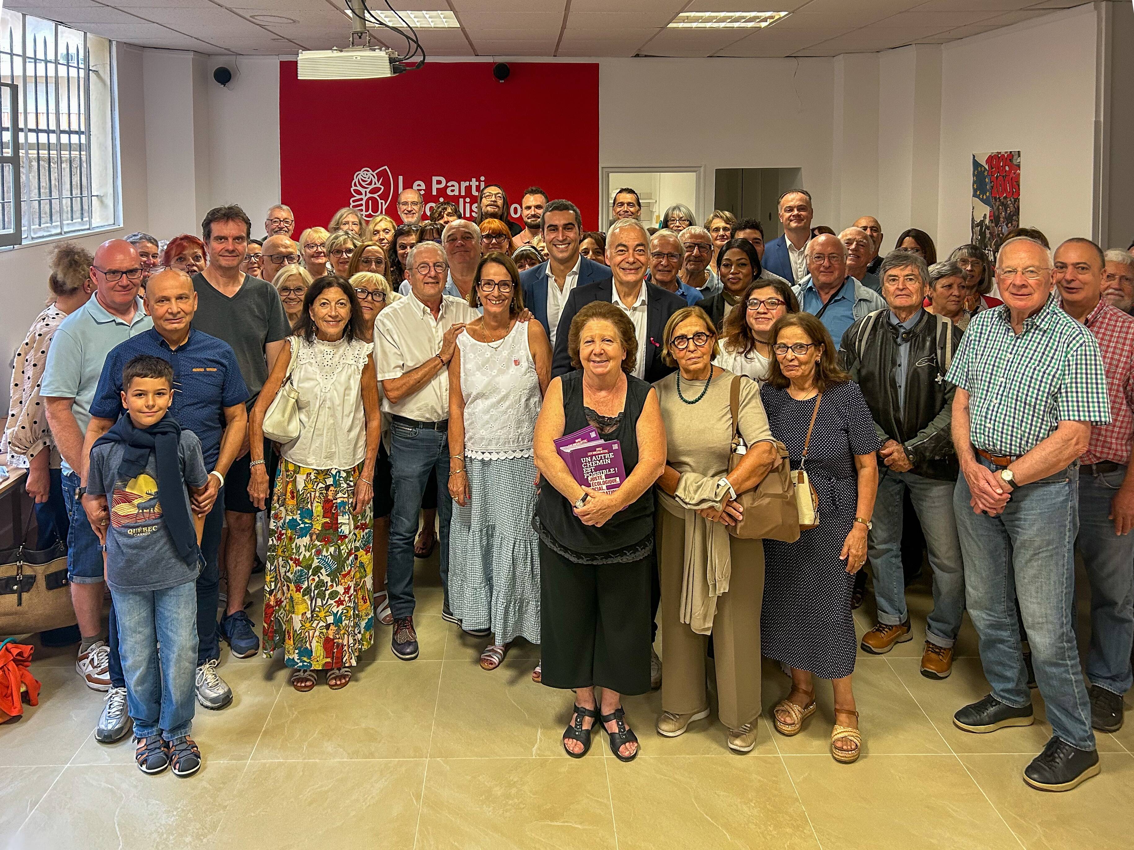 "L'ambition, c'est de tripler le nombre d'élus de gauche dans ce département": Amin Mbarki, secrétaire national du PS en charge des fédérations, en visite ce samedi à Nice