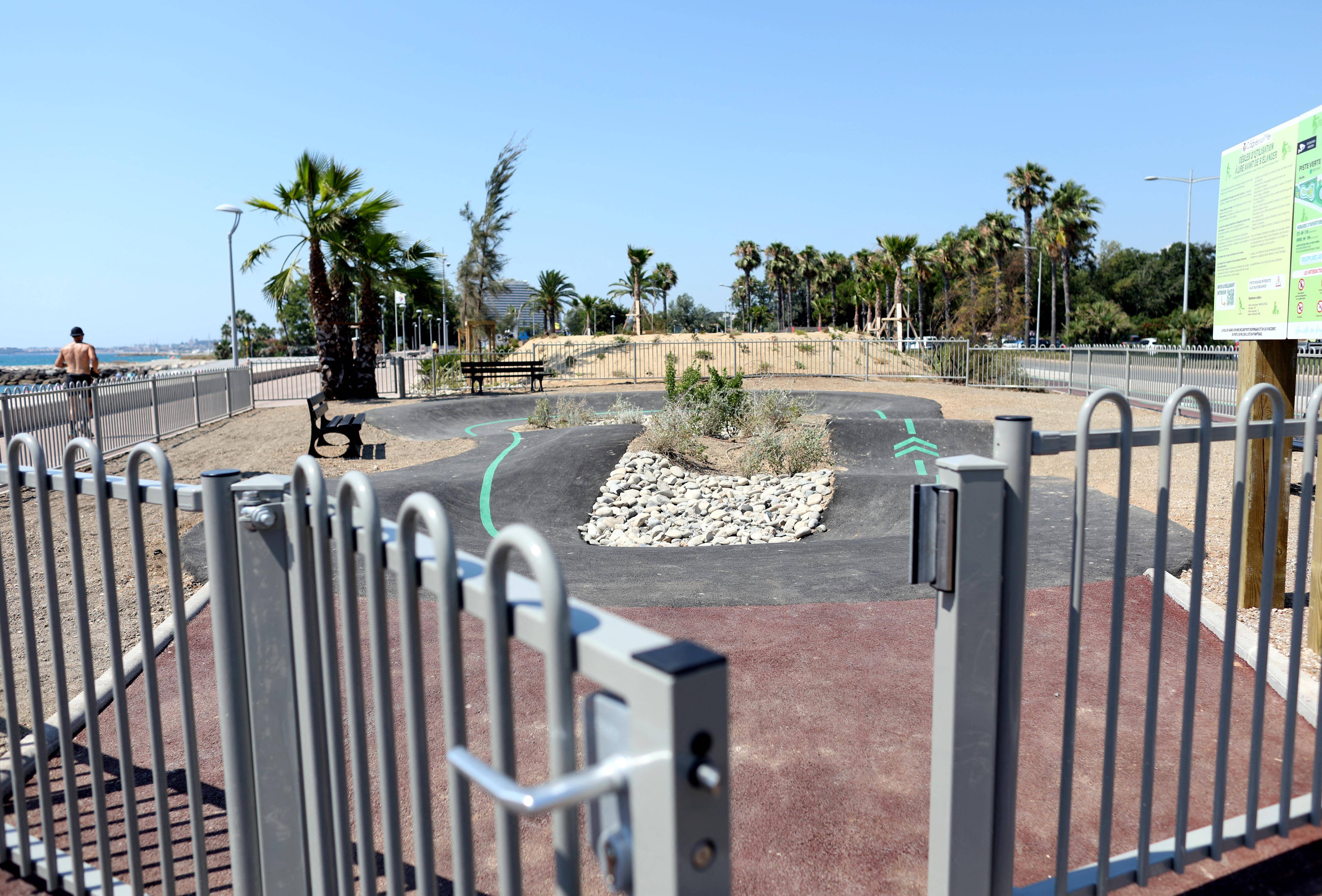 Le mini pumptrack de Cagnes-sur-Mer va temporairement fermer pour y réaliser de nouveaux aménagements