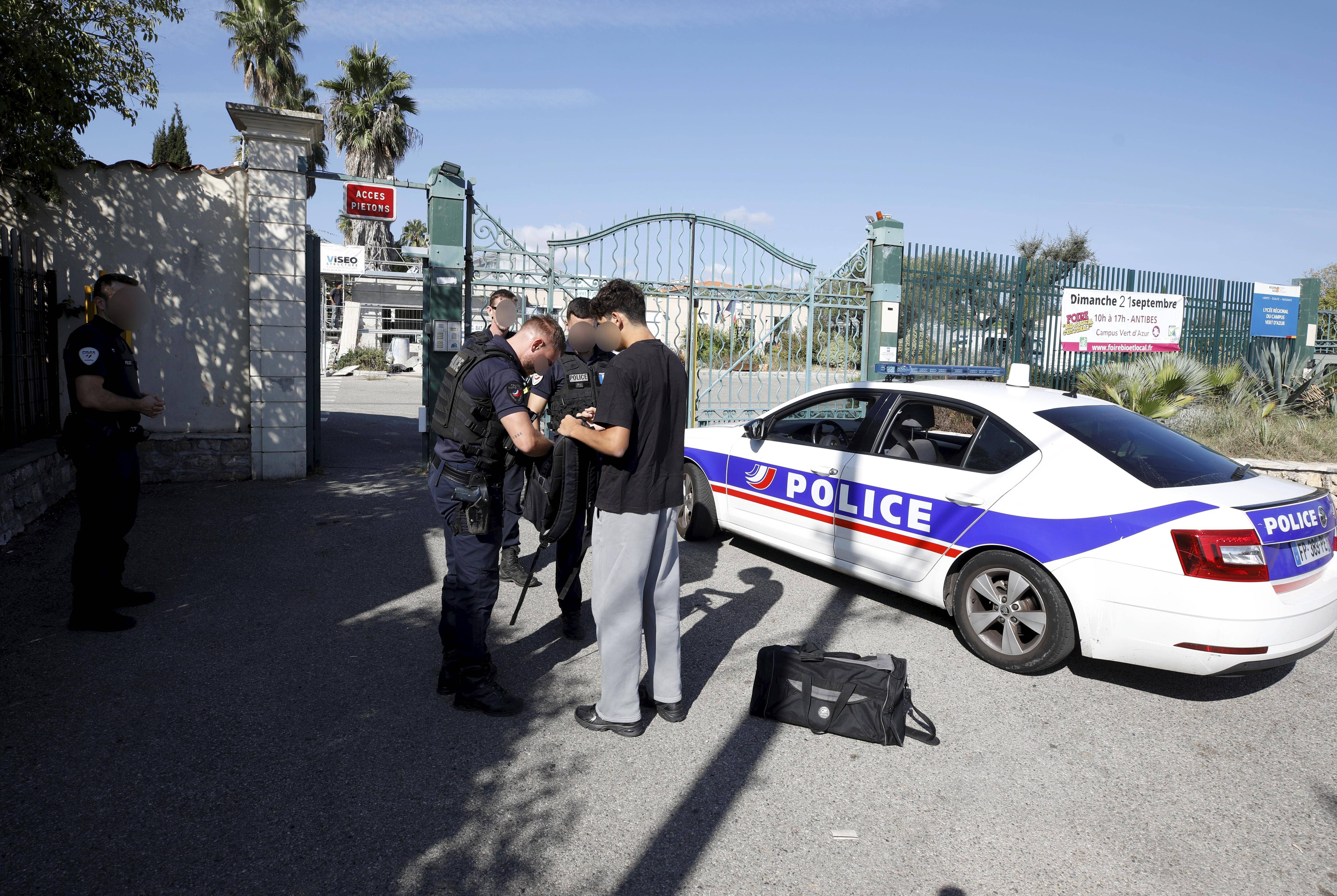 Attaque au lycée horticole d'Antibes: une réouverture sous tension au Campus Vert d'Azur
