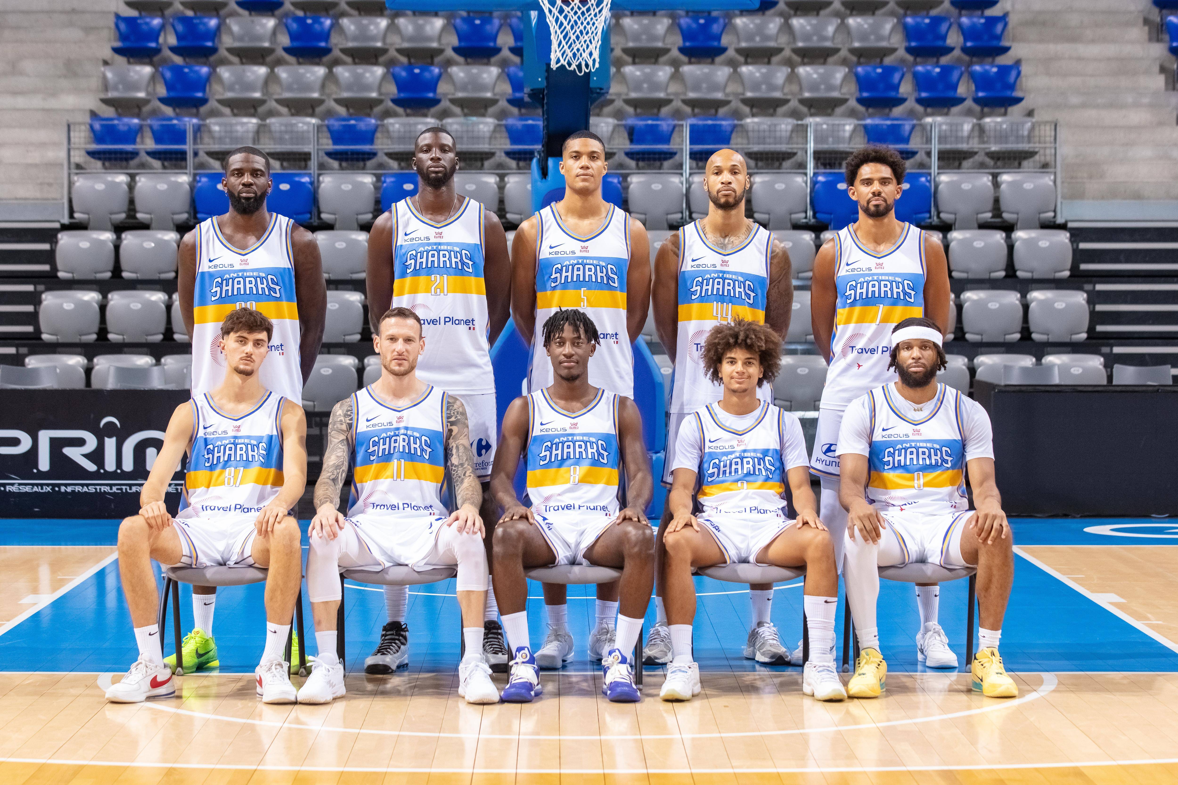 Les Sharks d'Antibes ouvrent la saison en Elite 2 ce vendredi soir à Poitiers