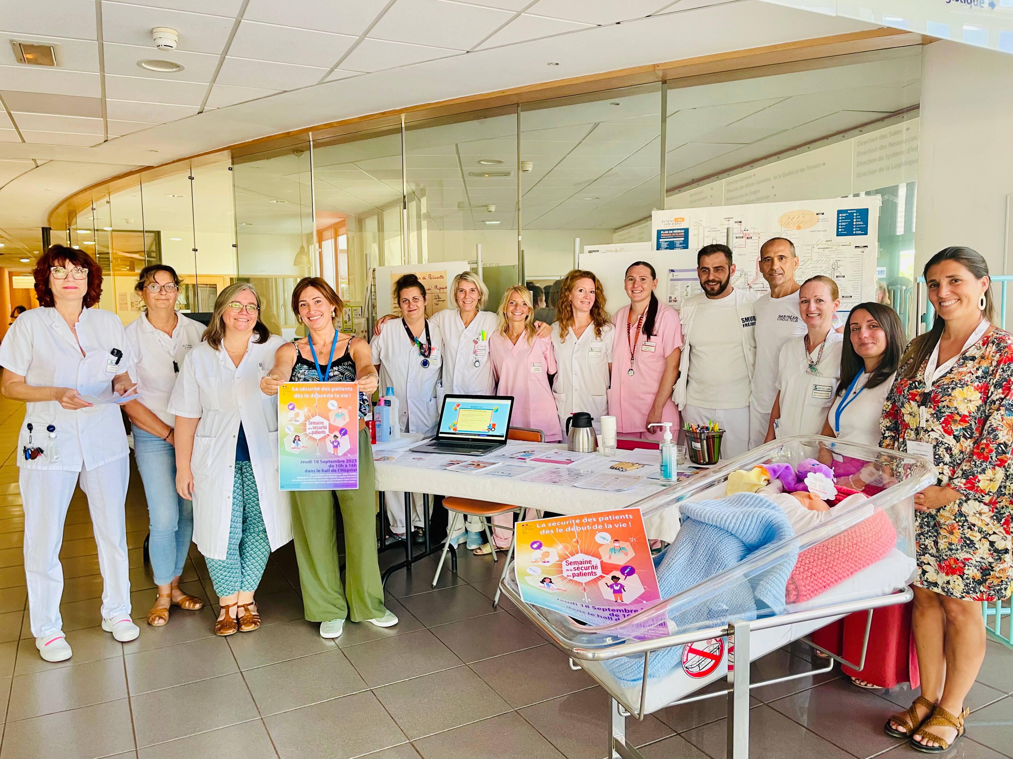 "La sécurité des patients commence dès le début de la vie": quand le centre hospitalier de l'Est-Var sensibilise petits et grands