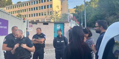 "Au moins, on est sûr que personne n'a de couteau": la police nationale a effectué des fouilles de sacs dans ce collège de Nice