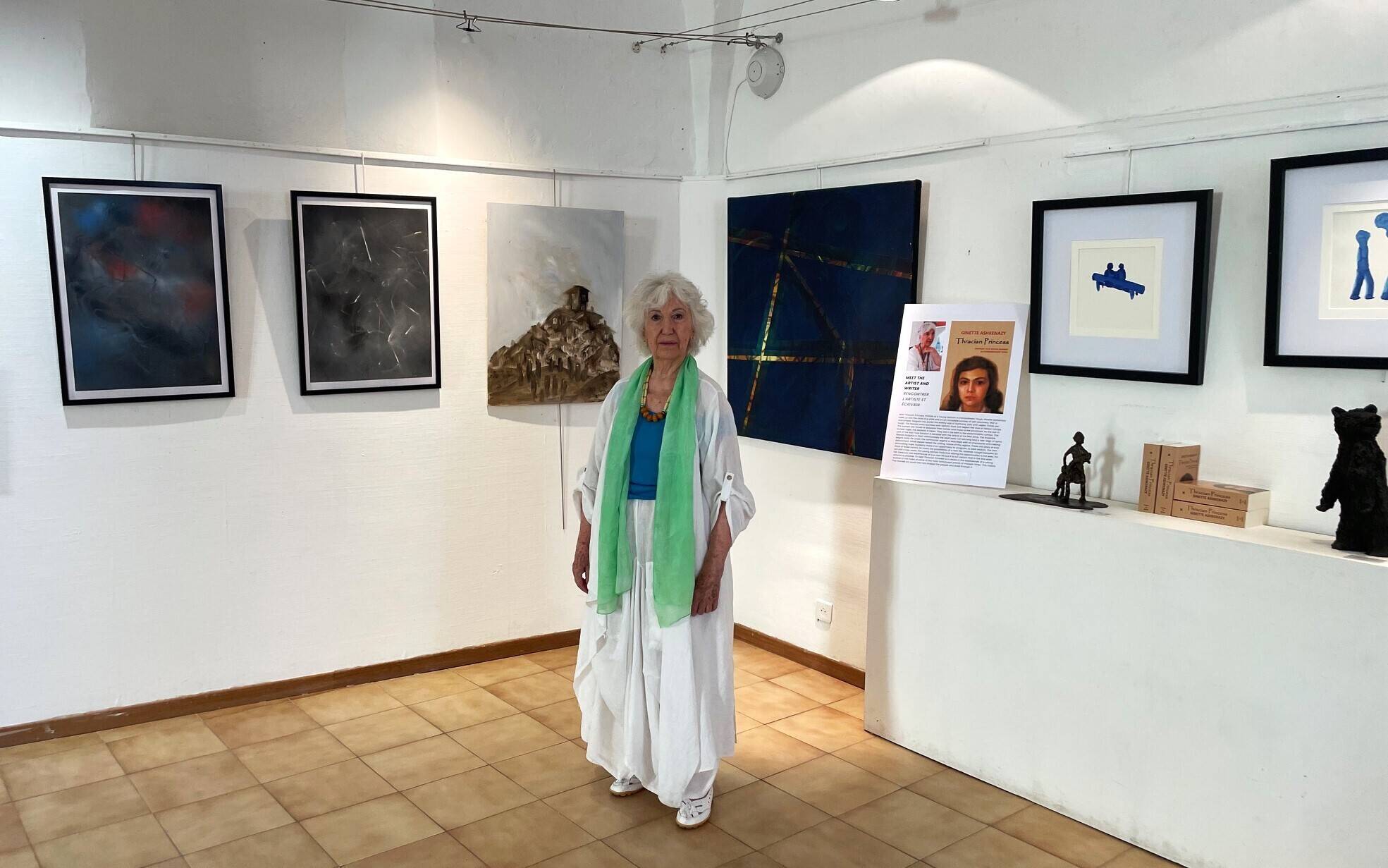 Peintures, sculptures, gravures: à 93 ans, Ginette Ashkenazy ouvre ses créations au public à Seillans