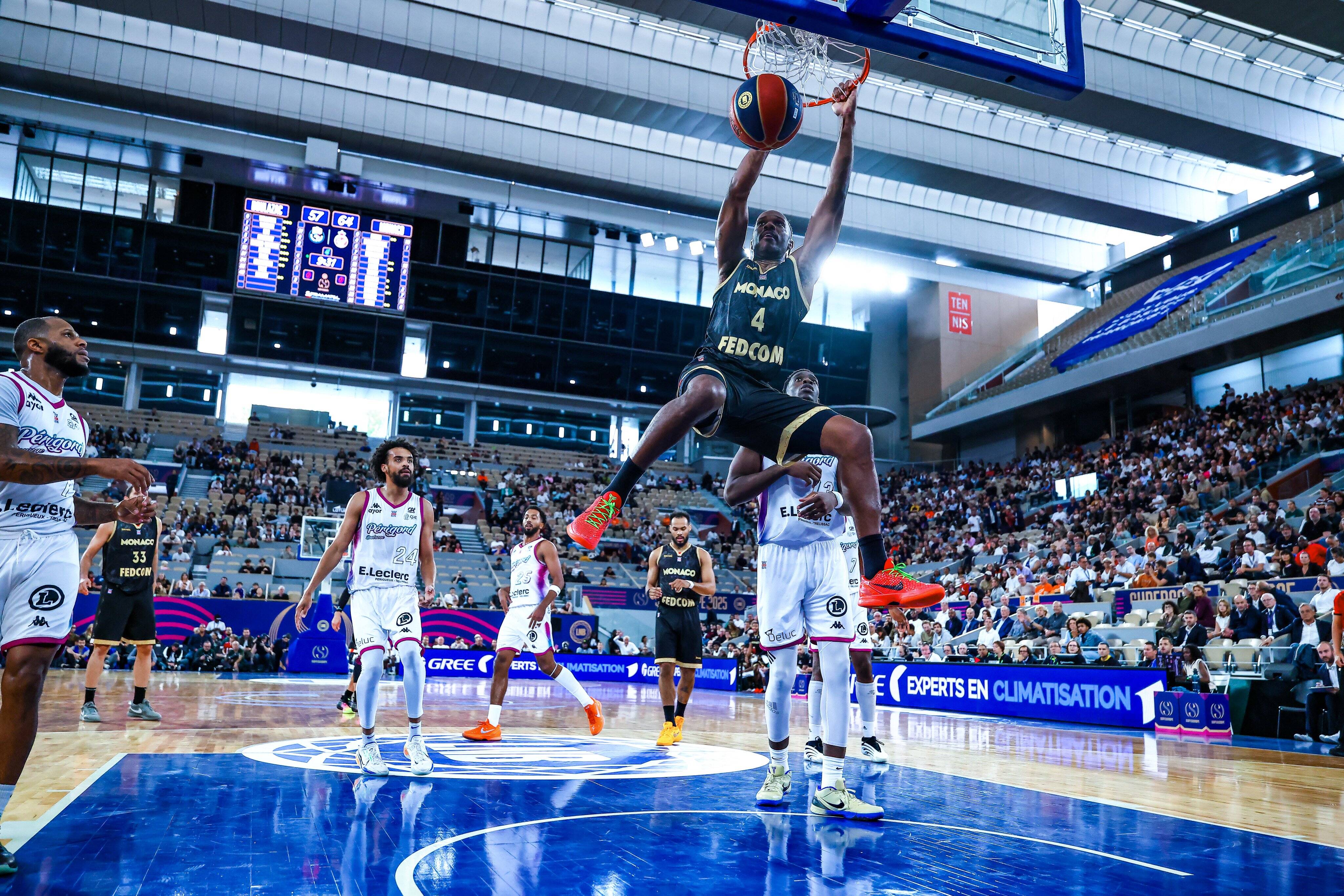 Supercoupe: une finale à gagner ce dimanche pour l'AS Monaco Basket contre Le Mans