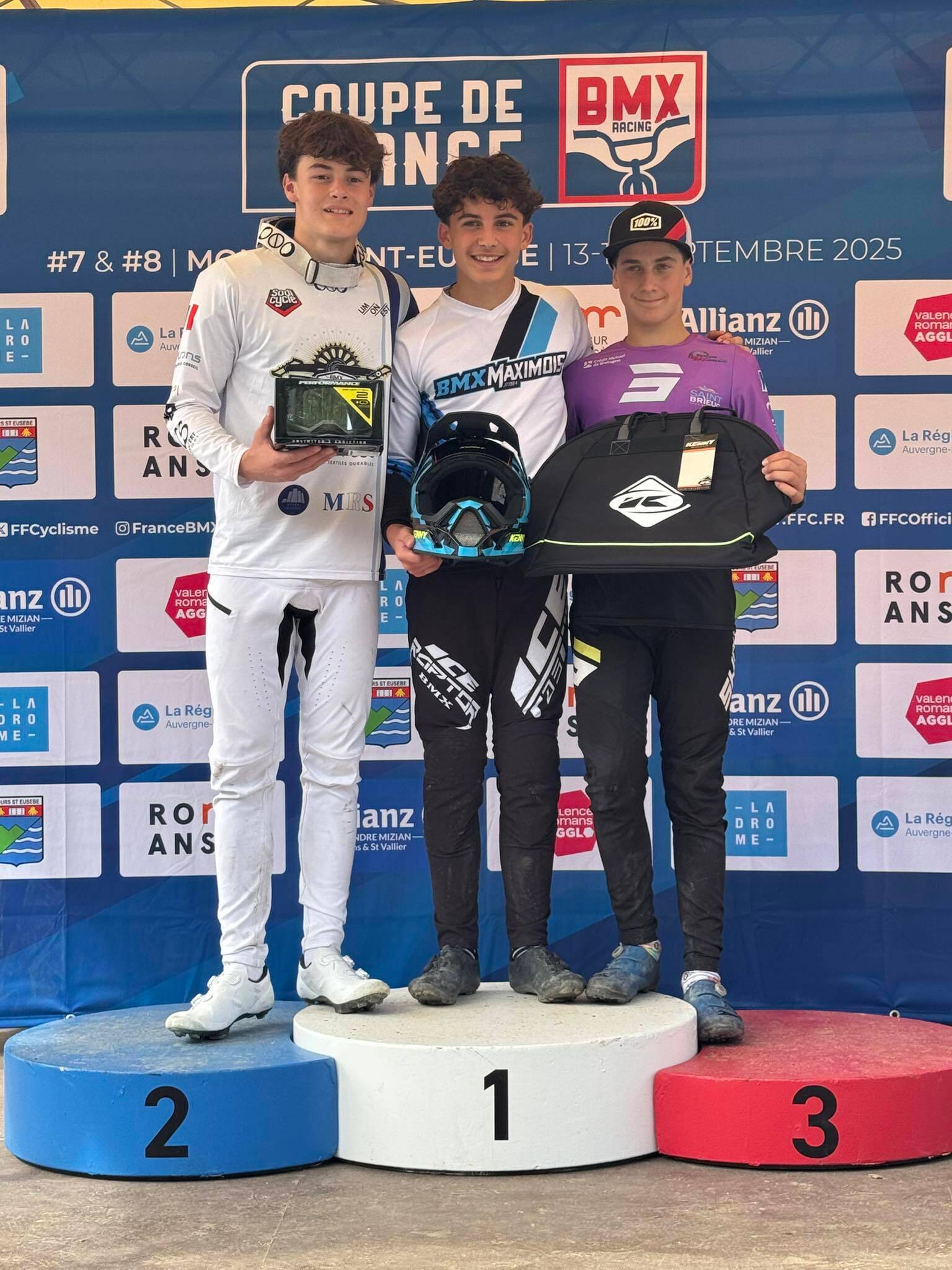Il remporte la Coupe de France... Le roi du BMX est Maximois, un nouveau titre pour Ethan Simionato-Fusztey