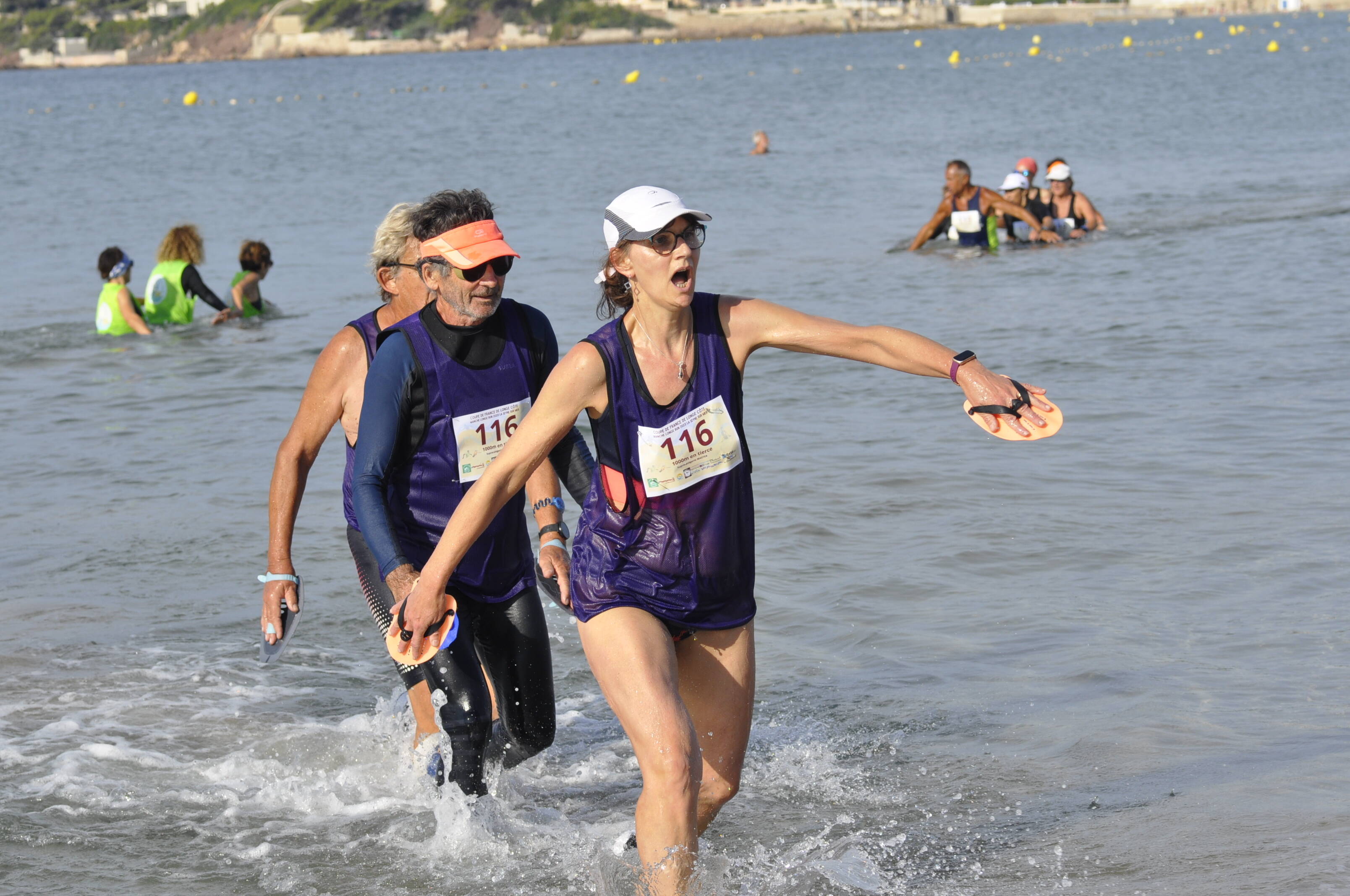 Plus de 200 participants à la Coupe de France de longe-côte à La Seyne