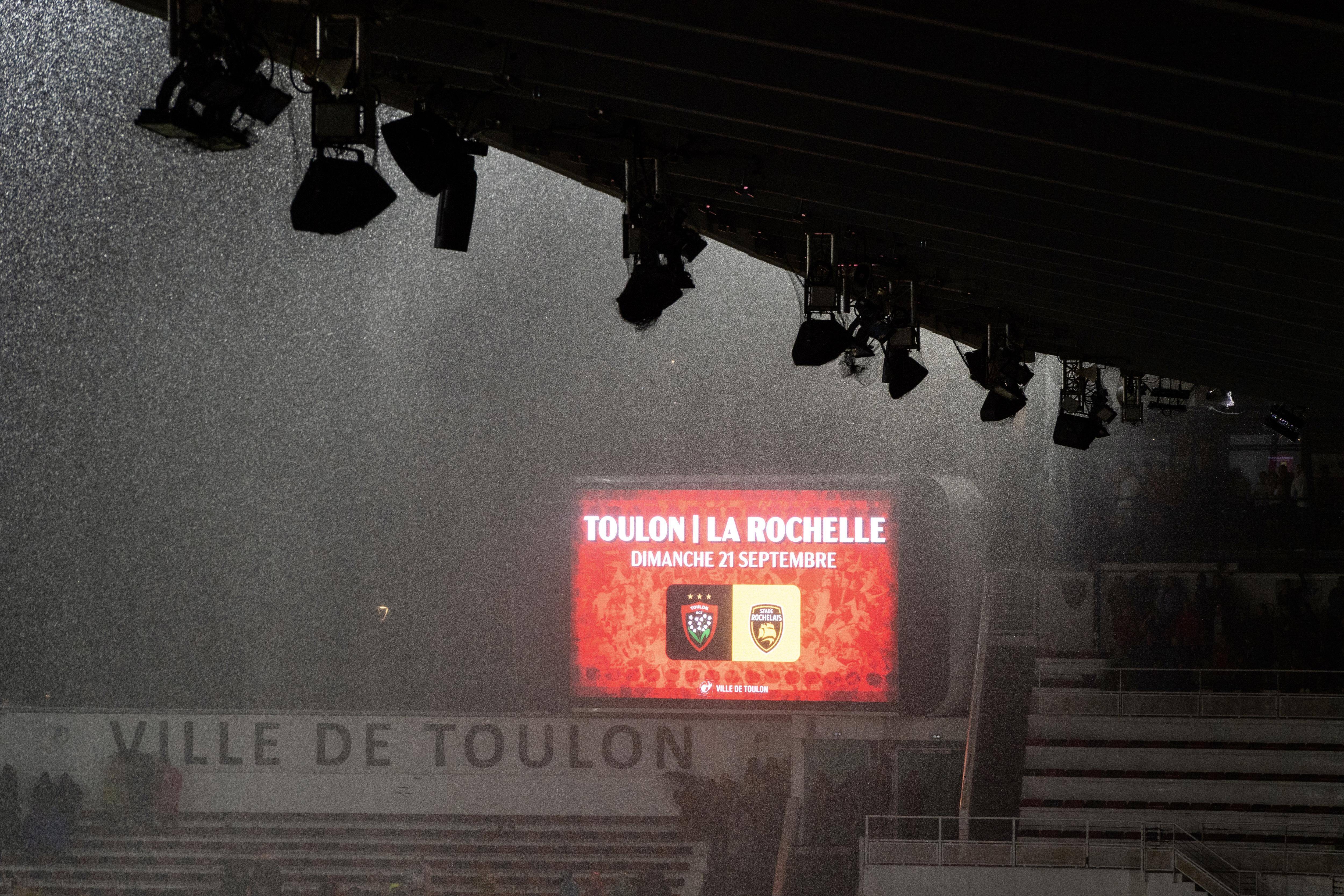 On sait quand se déroulera le match RCT - La Rochelle, reporté à cause des intempéries à Toulon