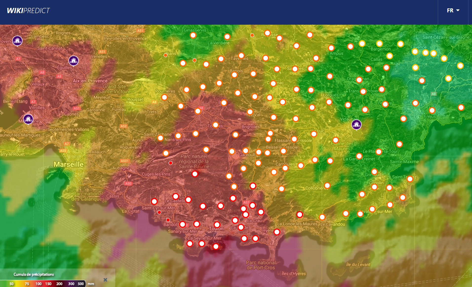 Intempéries dans le Var: des pluies "d'une intensité exceptionnelle" selon les experts