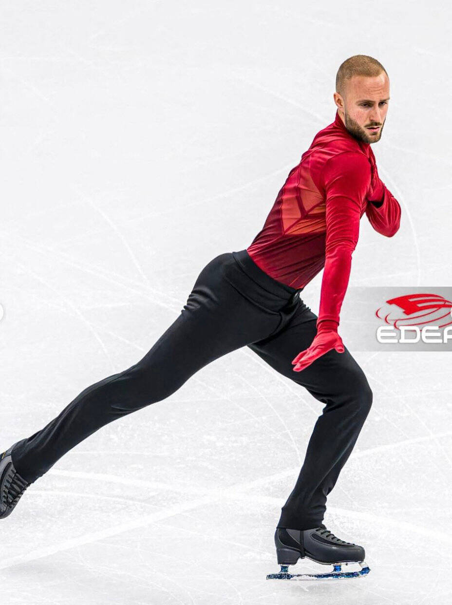 Le patineur franco-monégasque Davide Lewton-Brain échoue aux portes des qualifications pour les JO