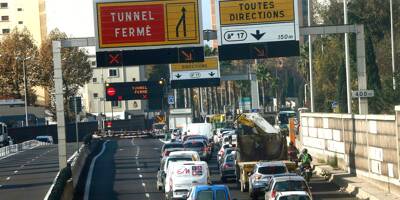 Accident dans le tunnel de Toulon, le tube nord fermé pendant l'intervention des secours