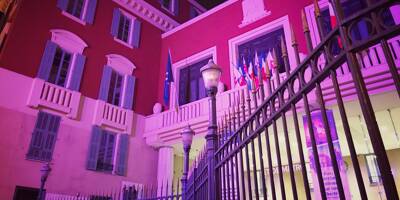 Pourquoi l'hôtel de ville de Nice est-il éclairé en violet ?