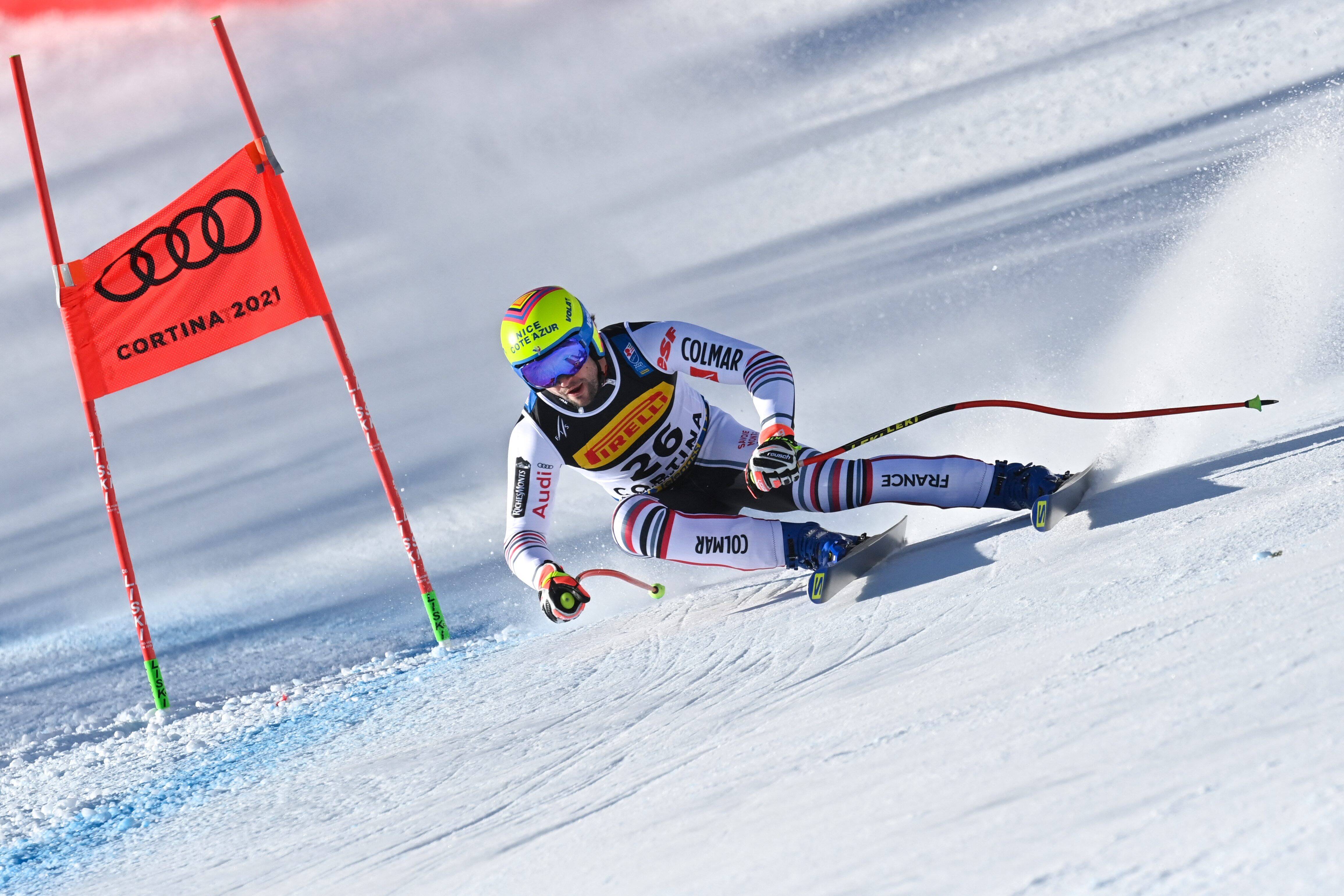 Matthieu Bailet 7e du super-G des Mondiaux de ski alpin à Cortina d'Ampezzo