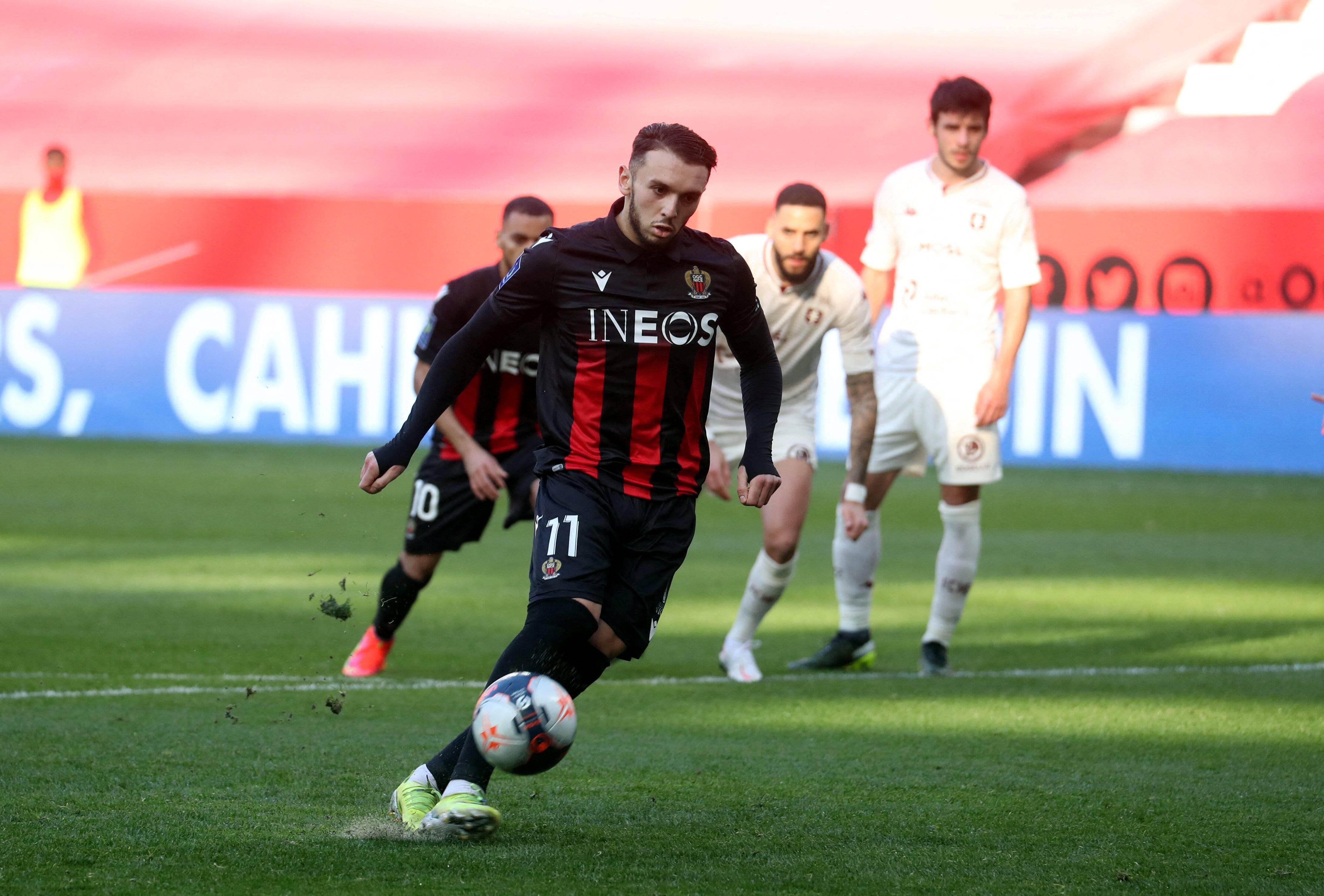 Gouiri est bien seul... les notes des joueurs de l'OGC Nice après la défaite contre Metz (1-2)