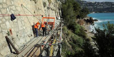 À Roquebrune, le chantier du sentier littoral se termine en avril