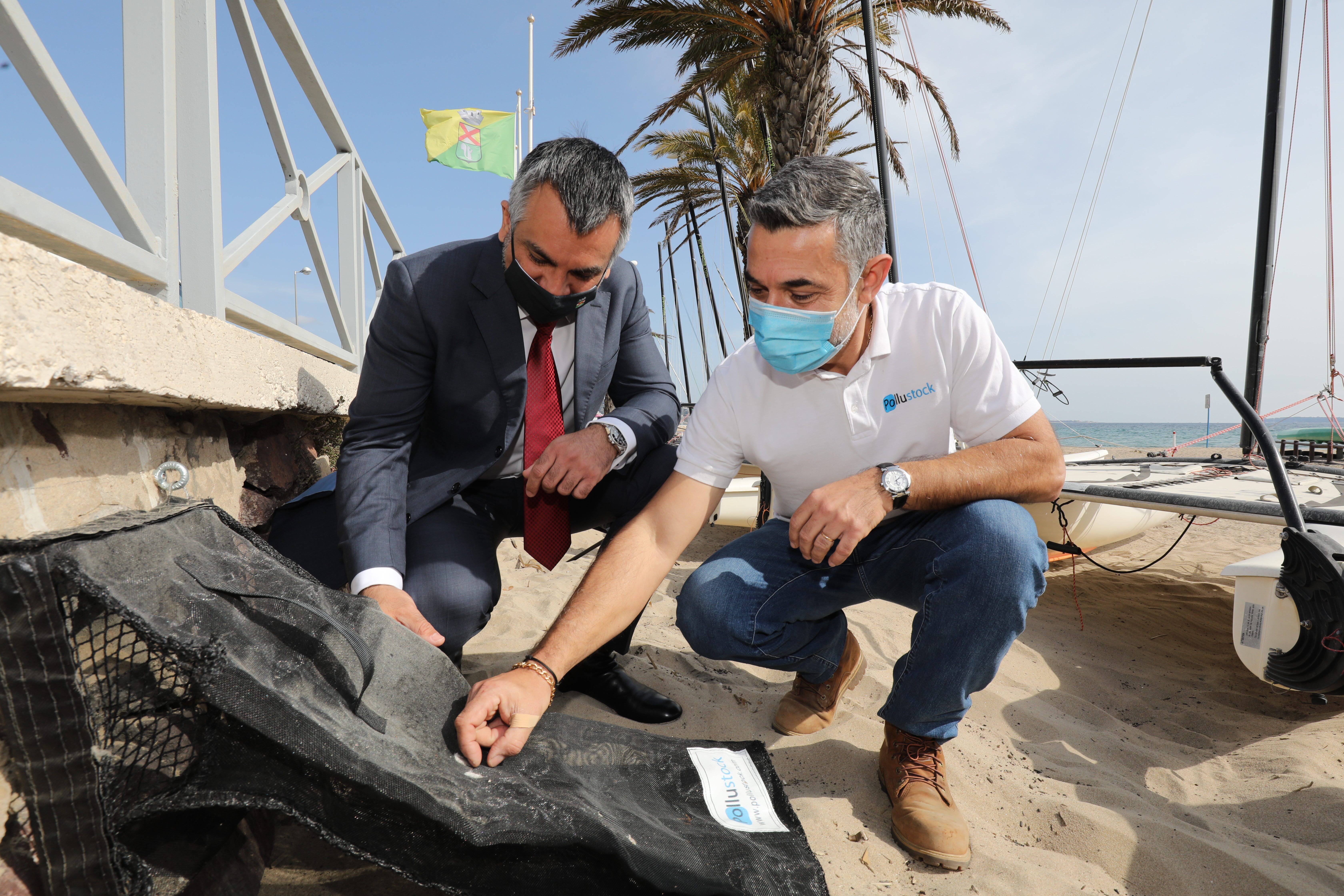 "Le monde marin est en train de mourir". Des filets pour lutter contre la pollution marine installés à Mandelieu